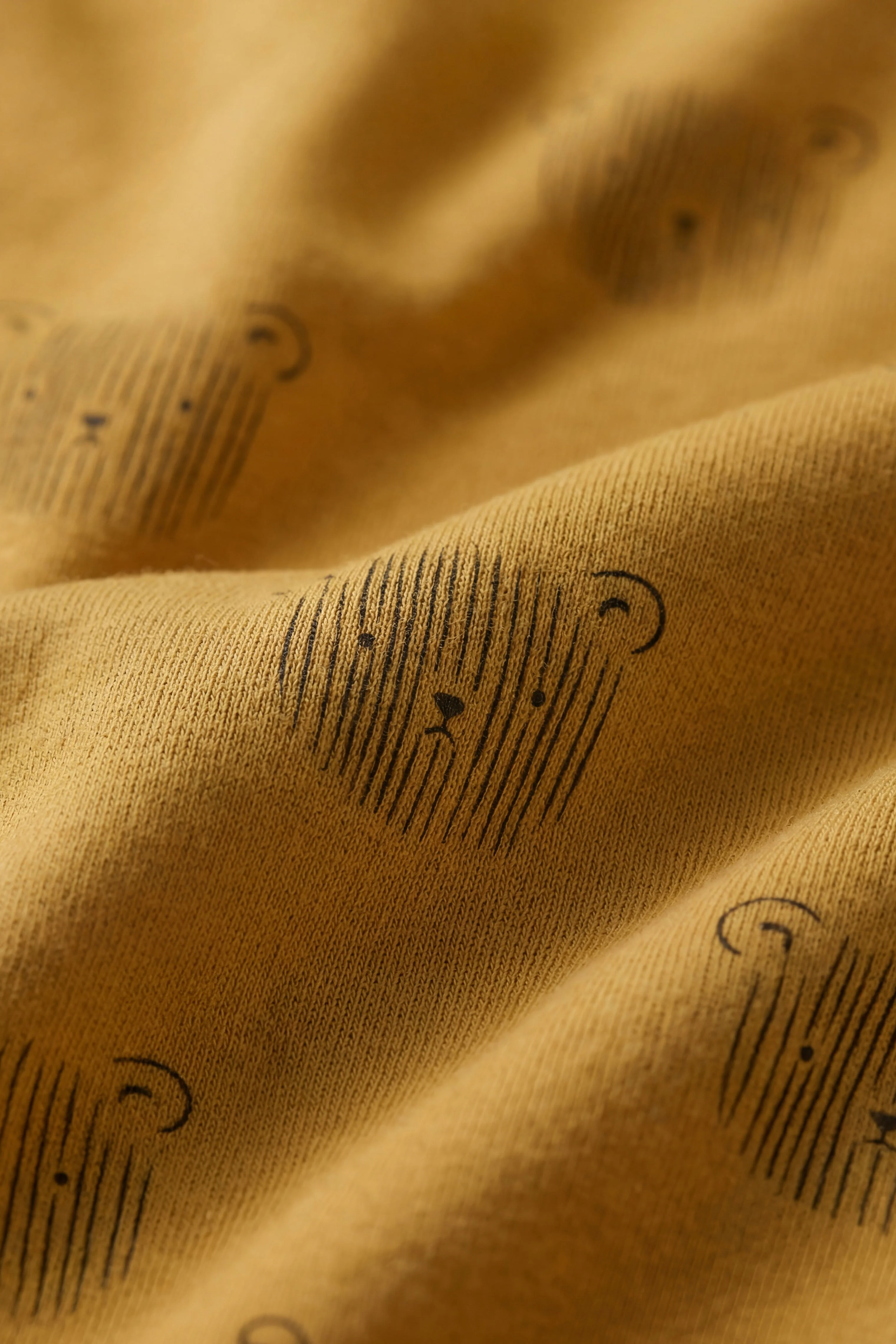 Organic Cotton Henry Sweatshirt - Buckwheat Teddy Face - Image 3