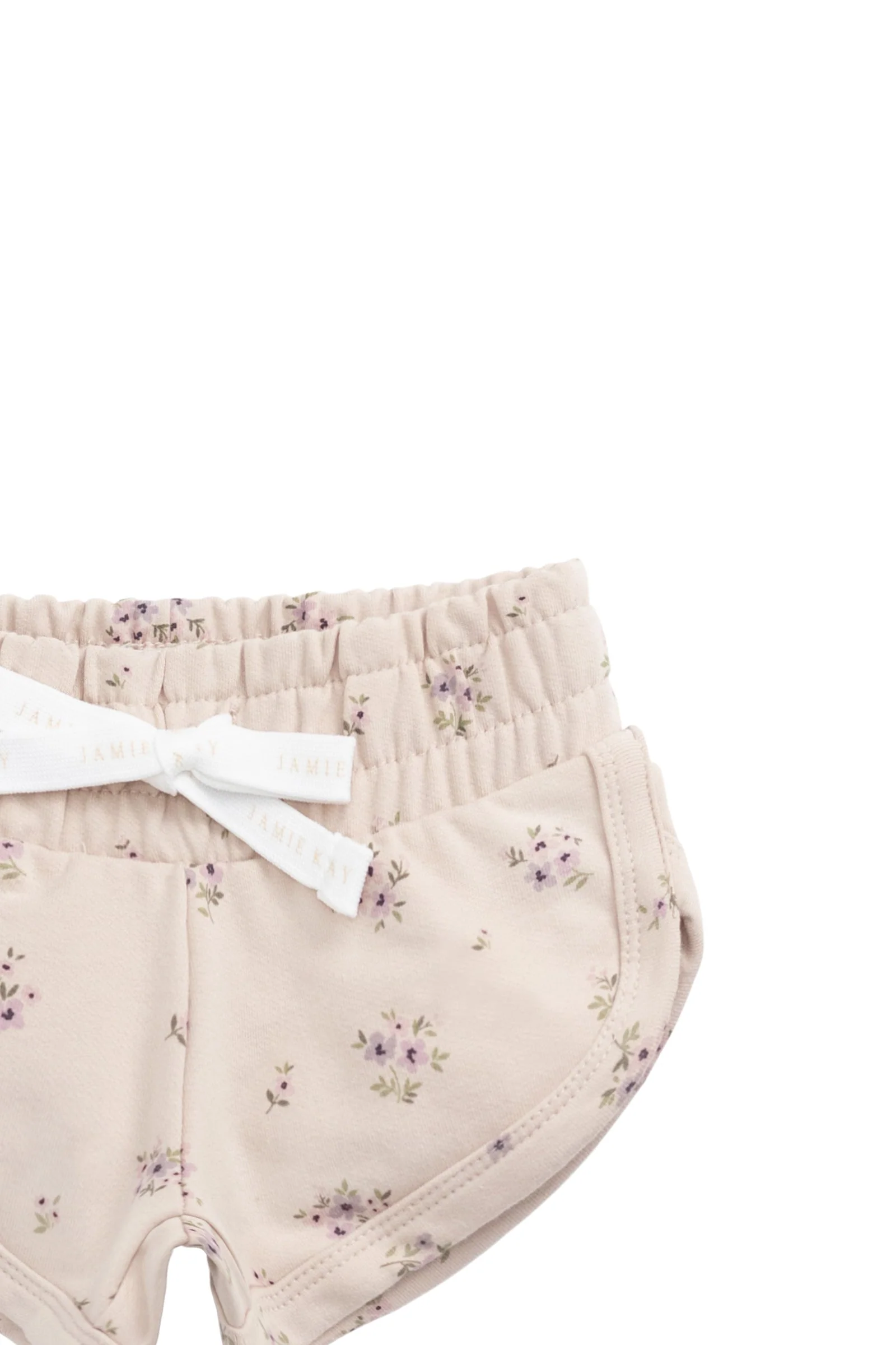 Organic Cotton Ivy Shortie - Goldie Bouquet Pink Tint - Image 7