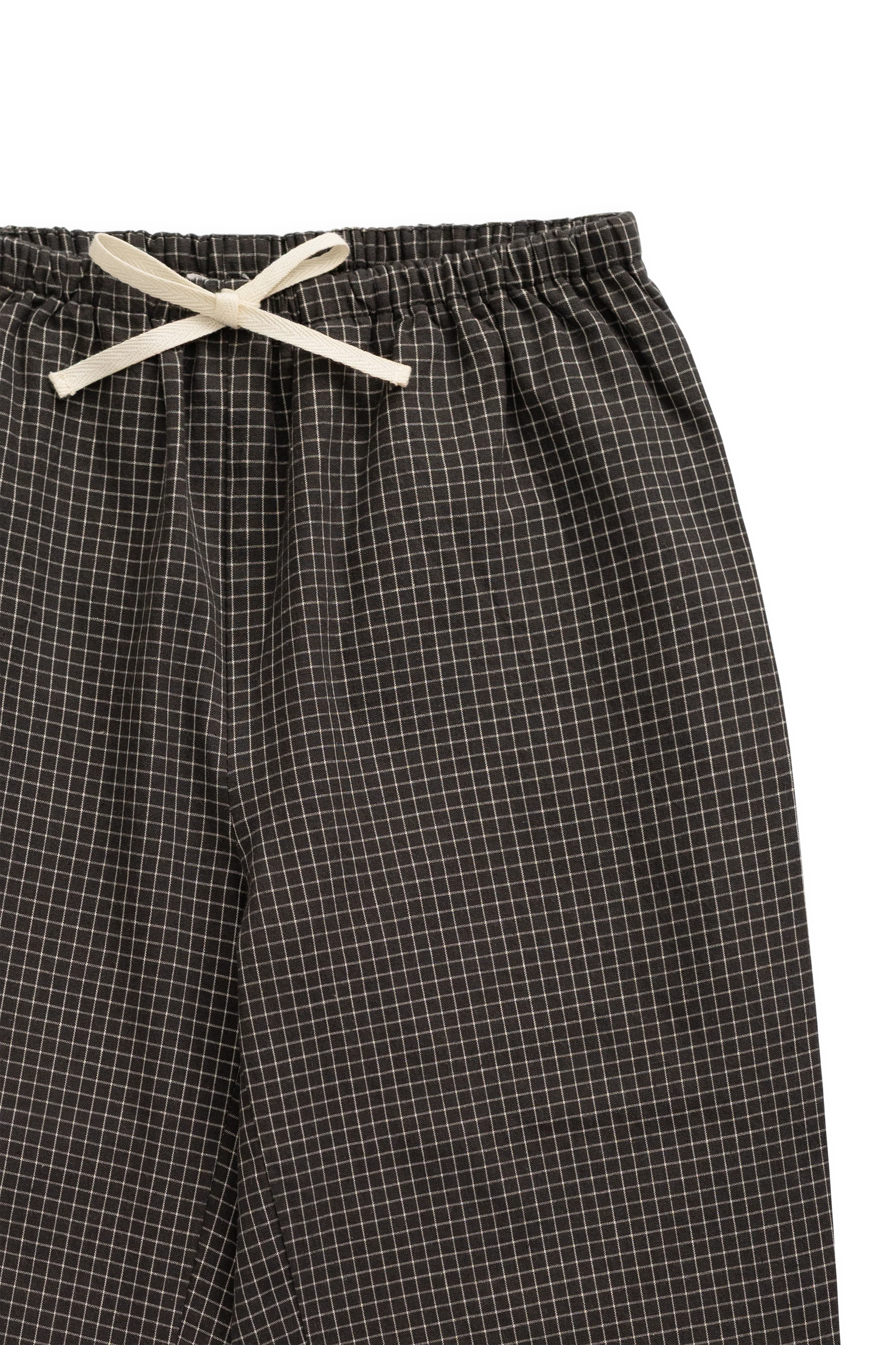 Organic Cotton Kenji Pant - Basalt Grid - Image 6
