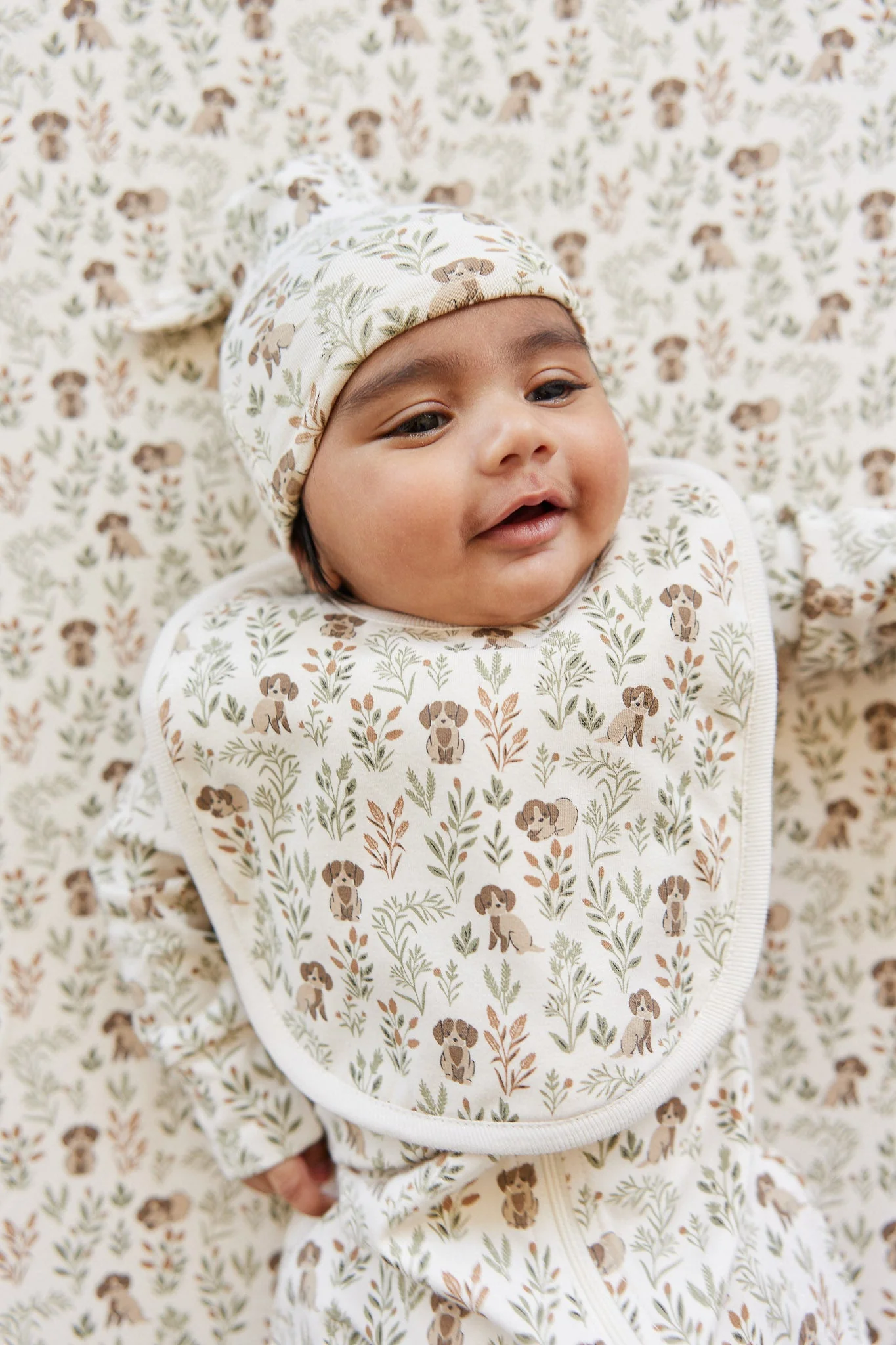 Organic Cotton Knot Beanie - Charlie's Backyard - Image 4