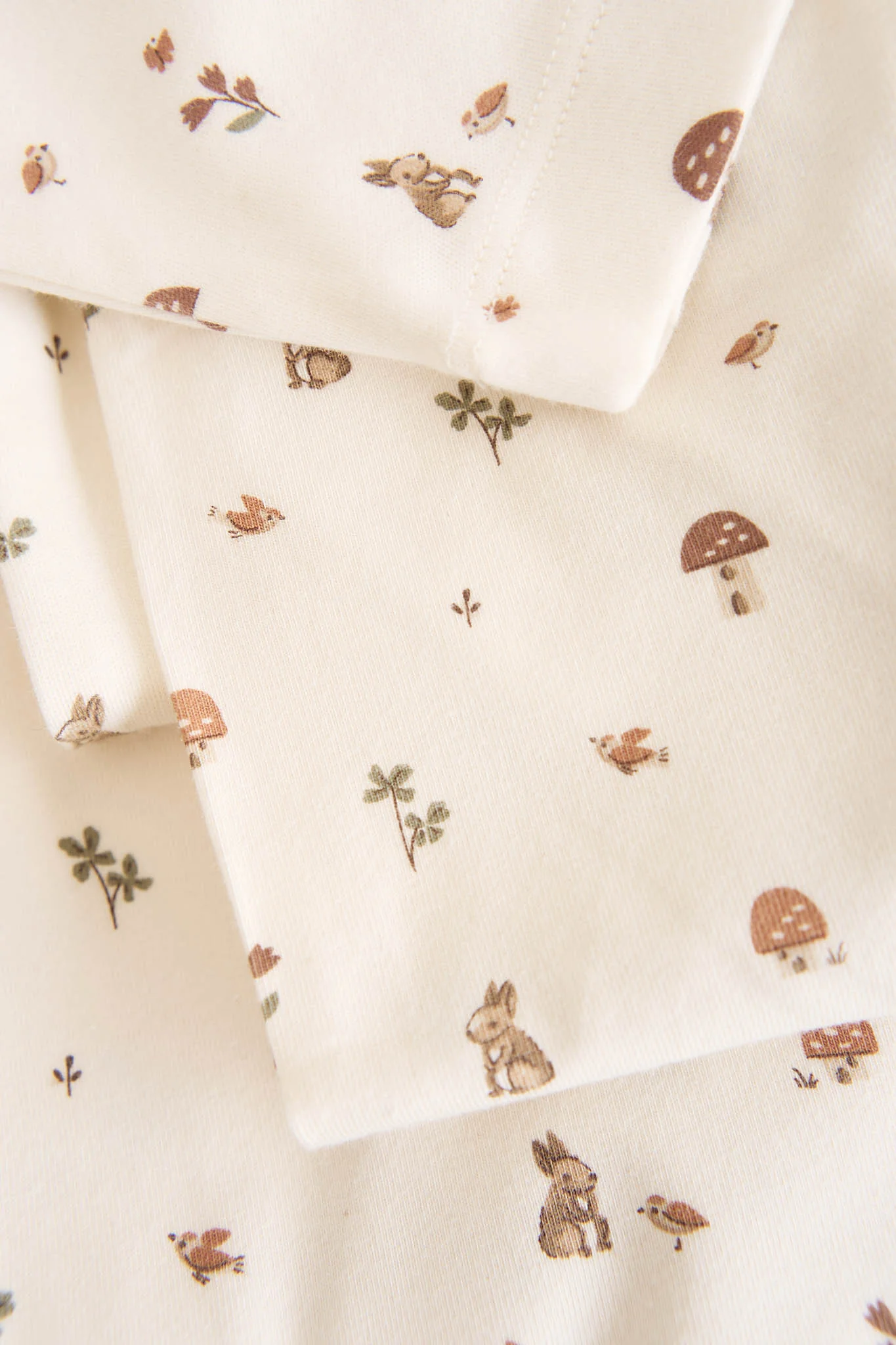 Organic Cotton Knot Beanie - Foraging Friends - Image 3