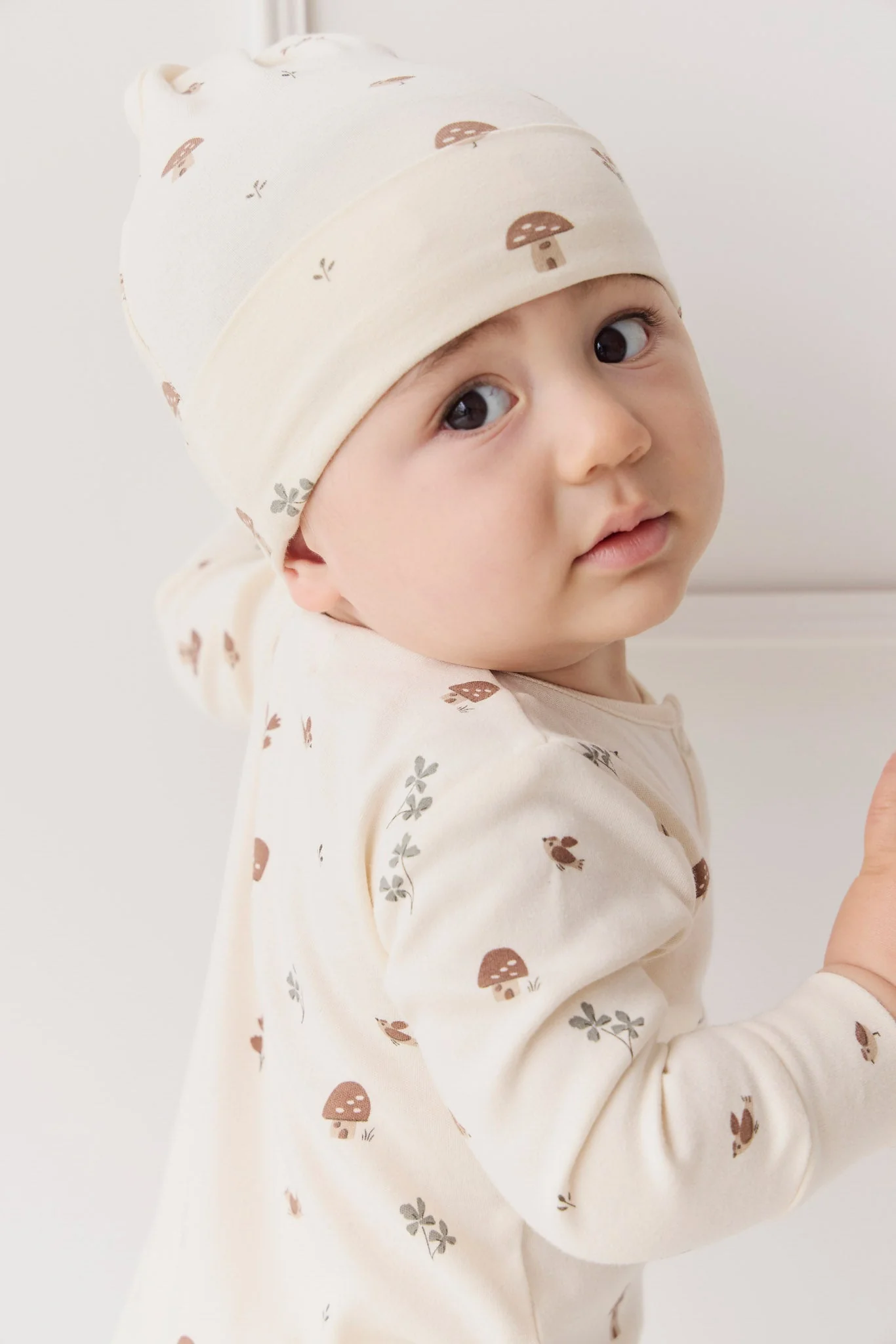Organic Cotton Knot Beanie - Le Champignon - Image 2