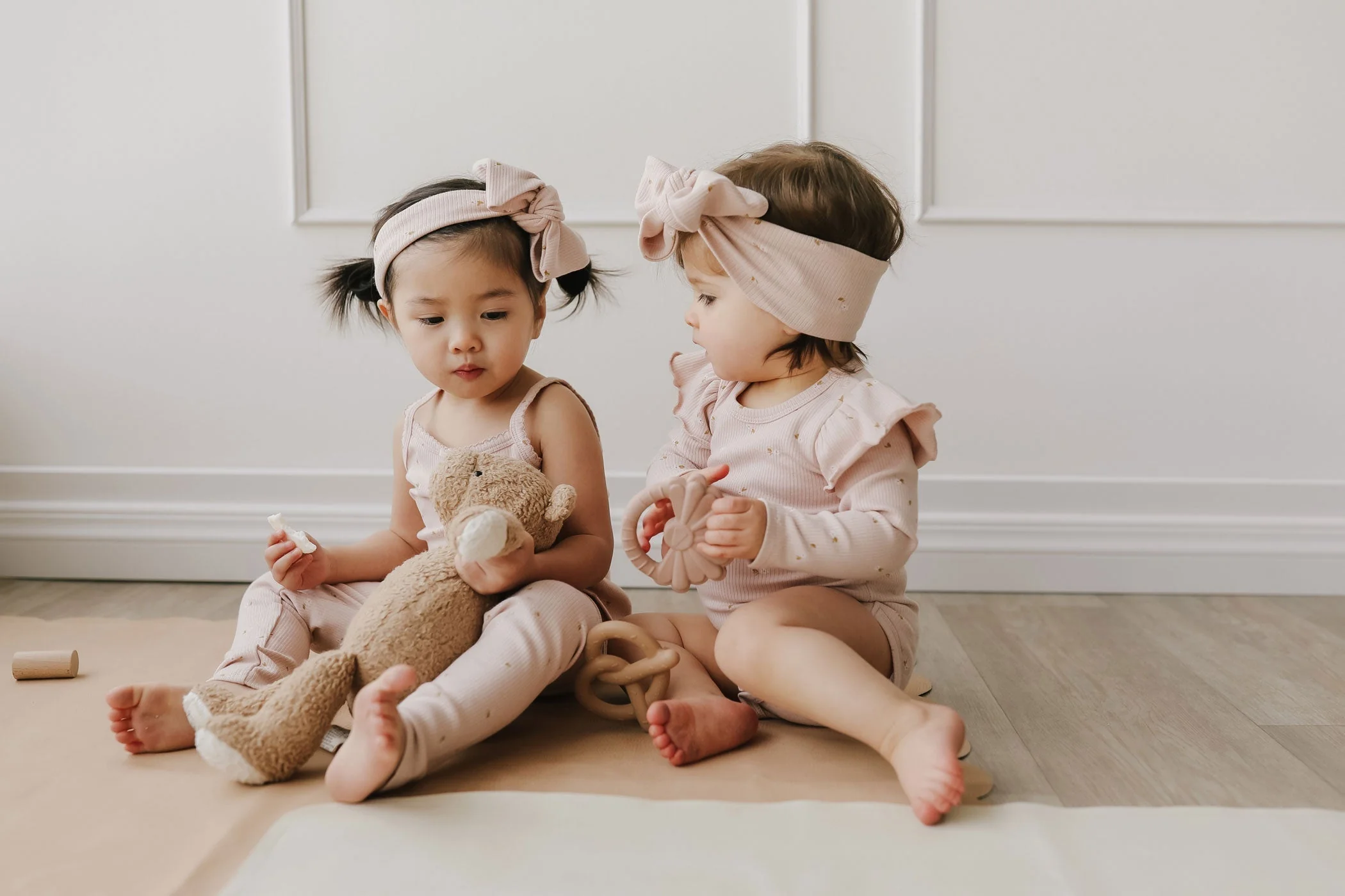 Organic Cotton Lilian Headband - Annie Ditzy Floral - Image 2