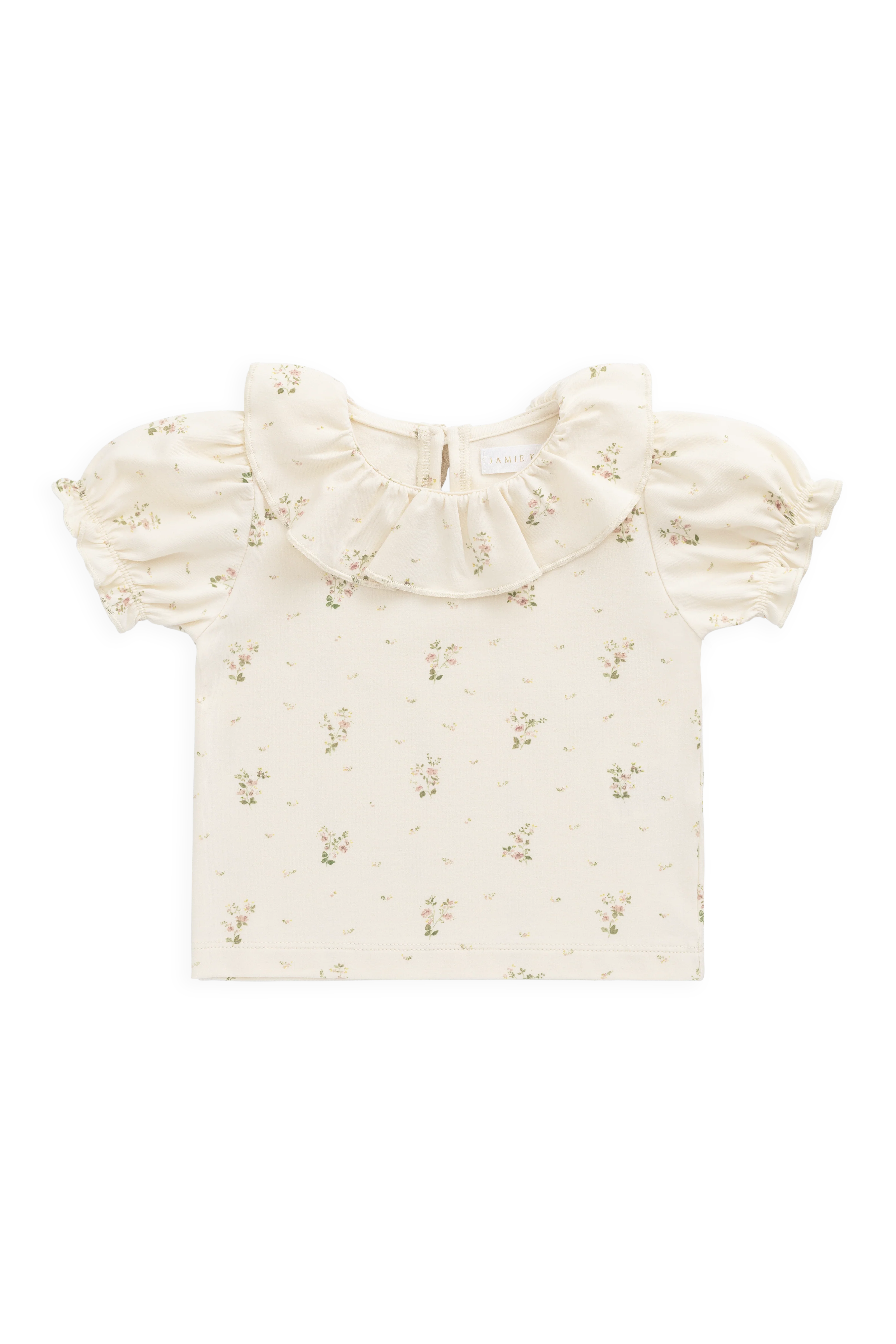Organic Cotton Marlene Top - Josepha Egret Small - Image 2