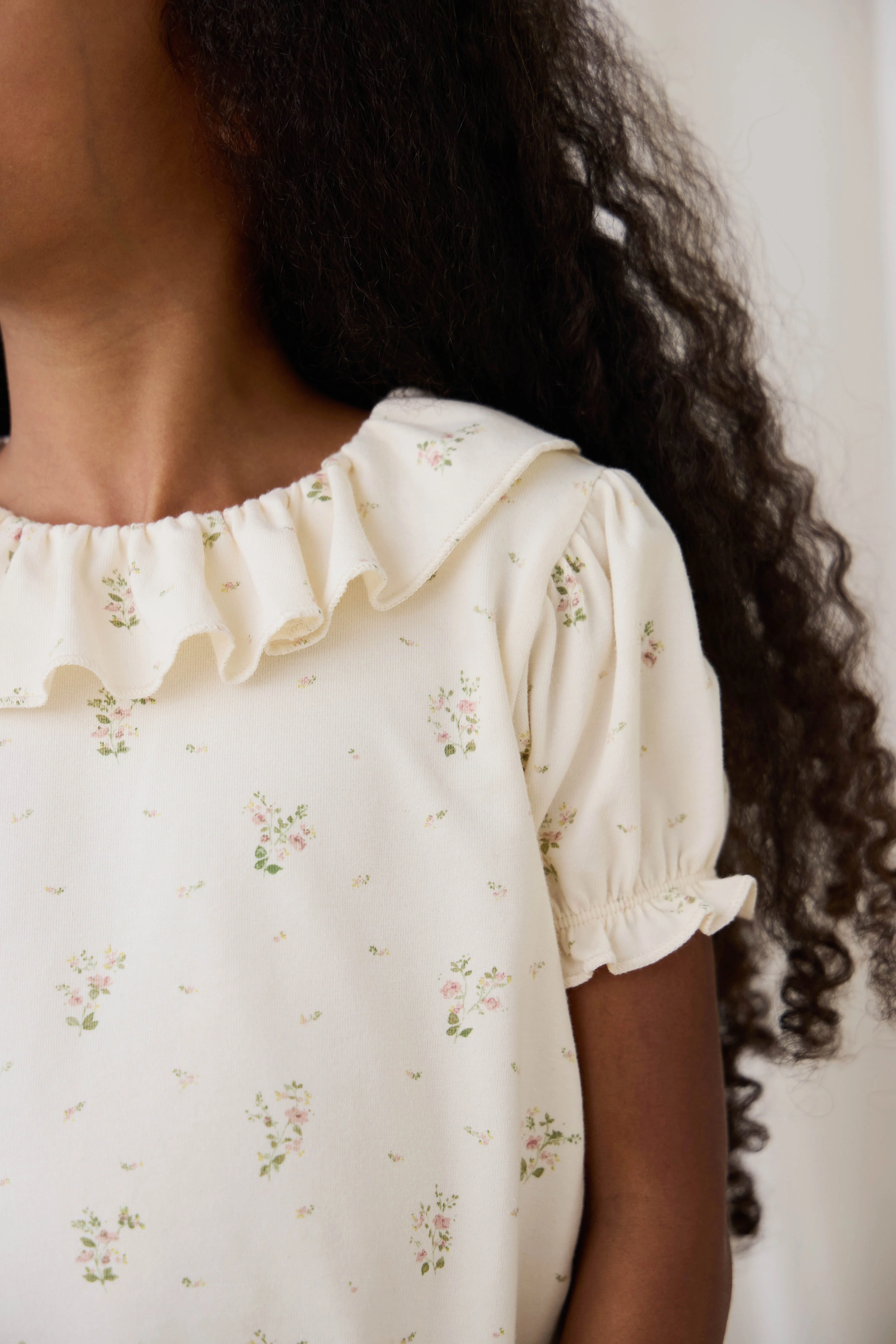 Organic Cotton Marlene Top - Josepha Egret Small - Image 4