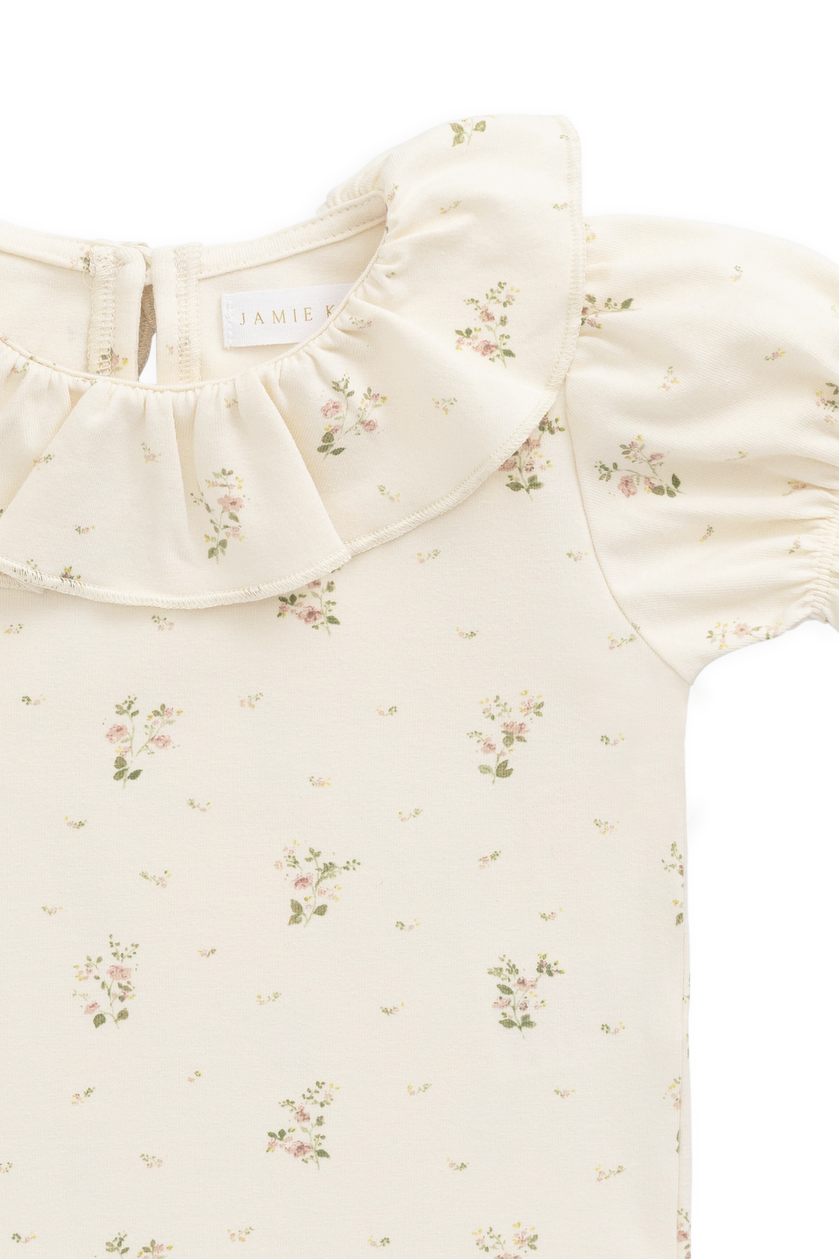 Organic Cotton Marlene Top - Josepha Egret Small - Image 6