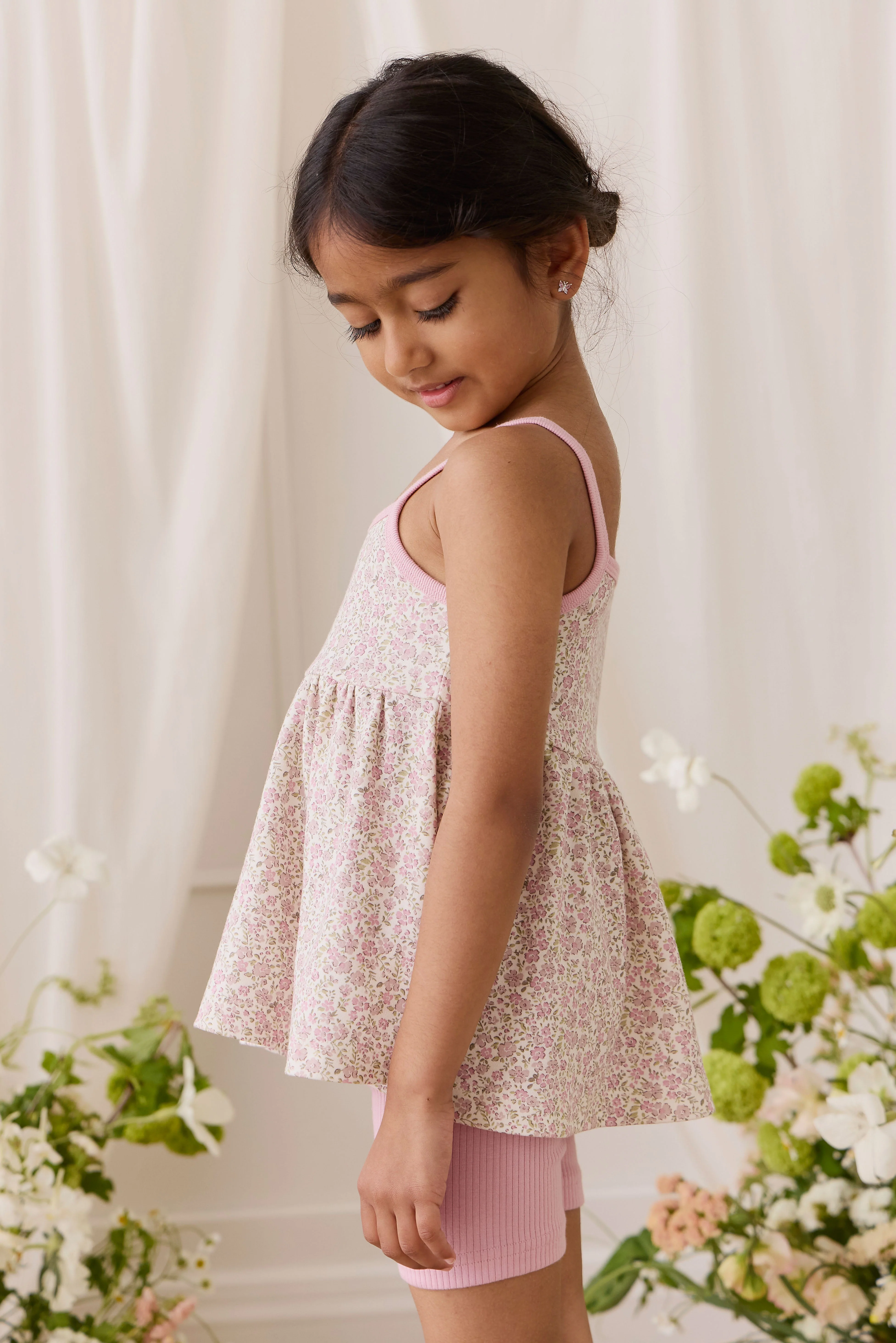 Organic Cotton Modal Elisa Short - Vintage Violet