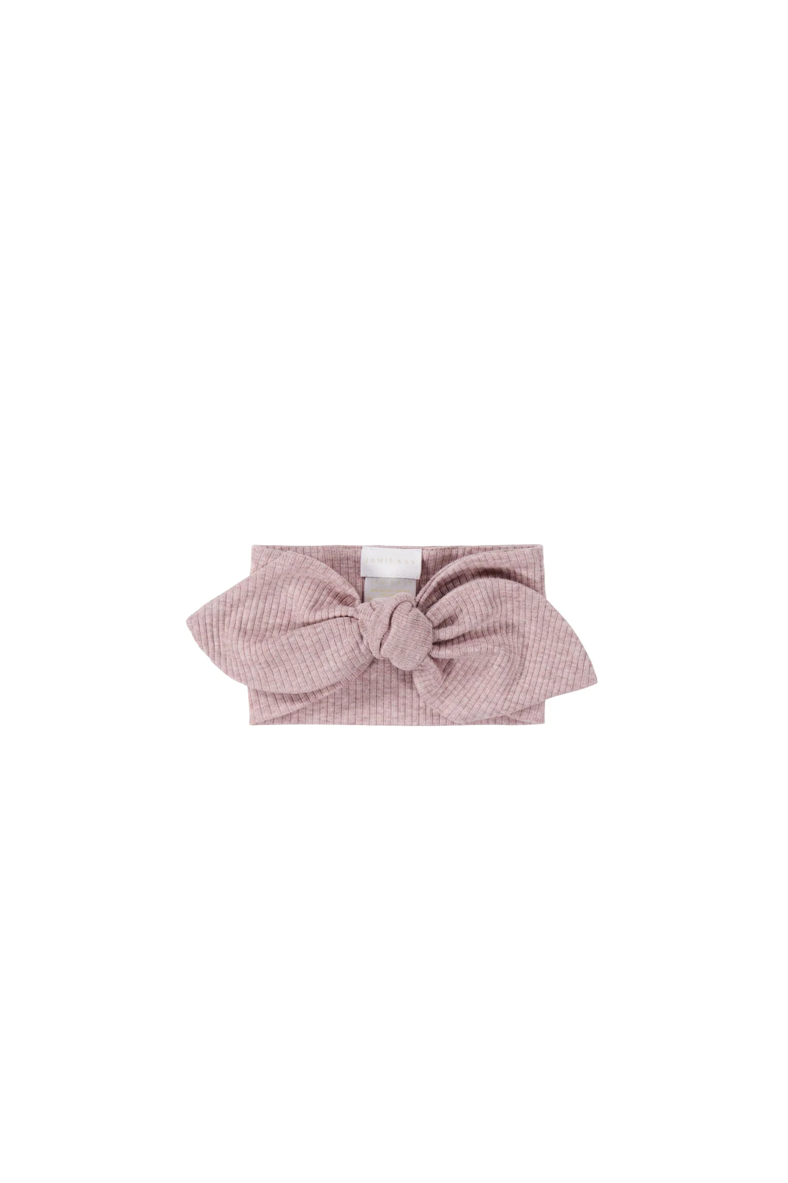 Organic Cotton Modal Headband - Mushroom Marle - Image 2