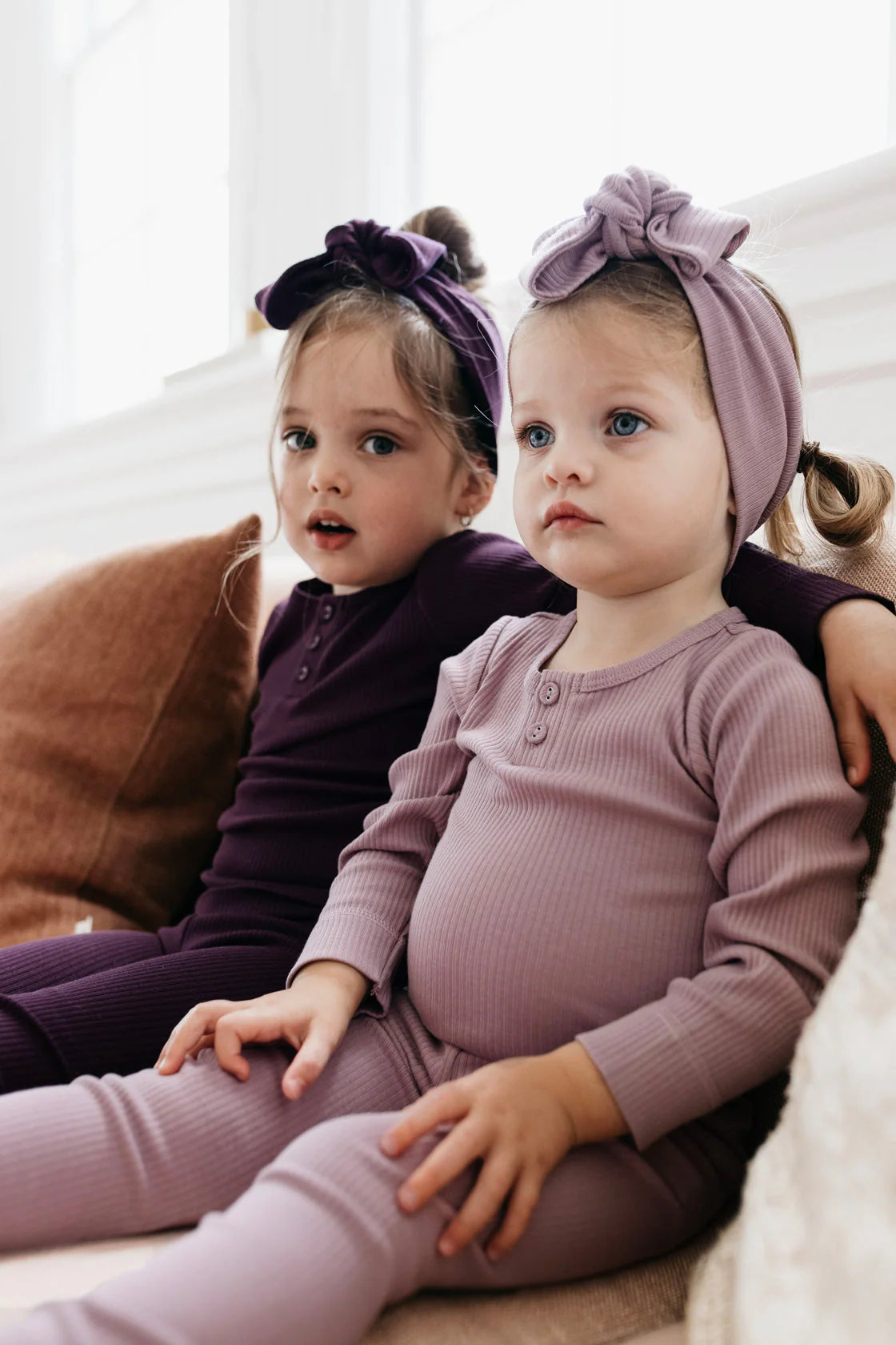 Organic Cotton Modal Headband - Periwinkle - Image 11