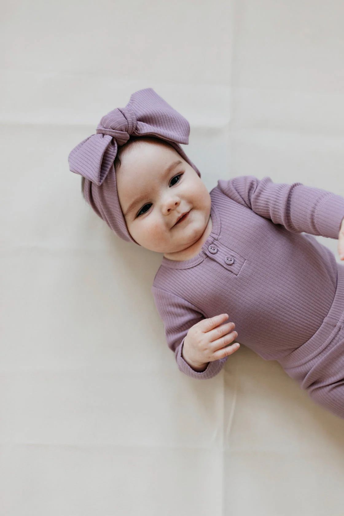 Organic Cotton Modal Headband - Periwinkle - Image 6