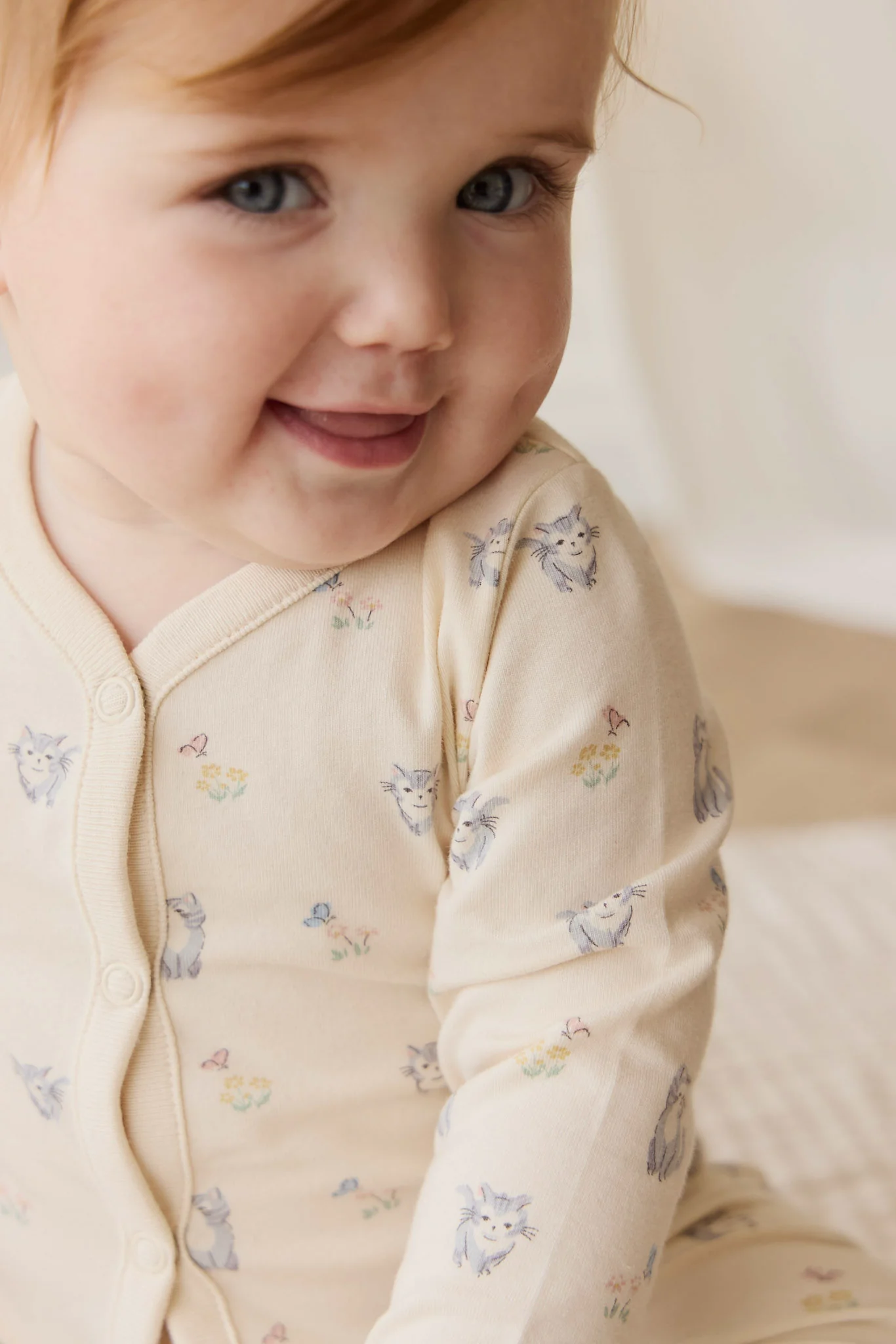 Organic Cotton Murphy Onepiece - Charlies Butterflies - Image 3