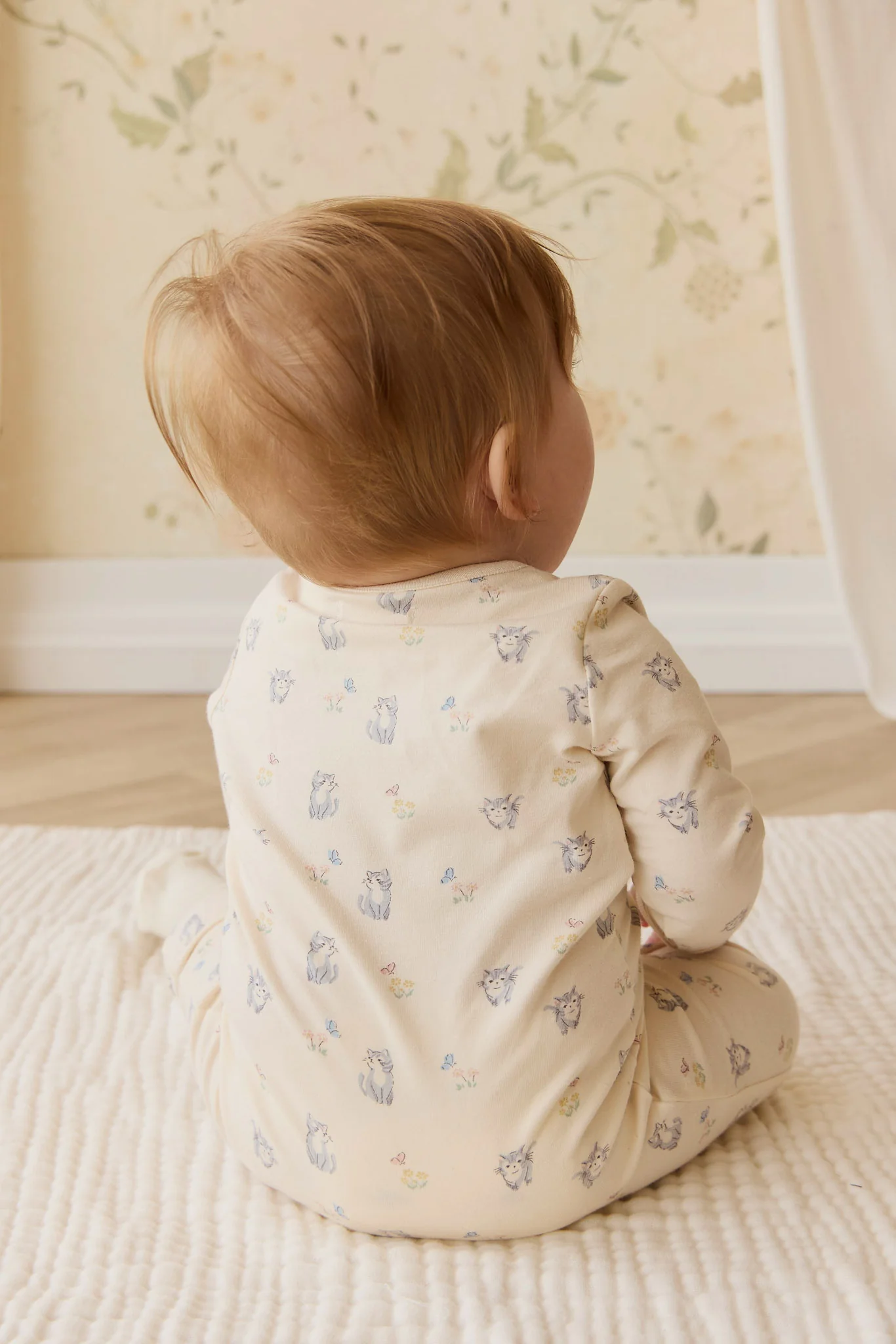 Organic Cotton Murphy Onepiece - Charlies Butterflies - Image 4