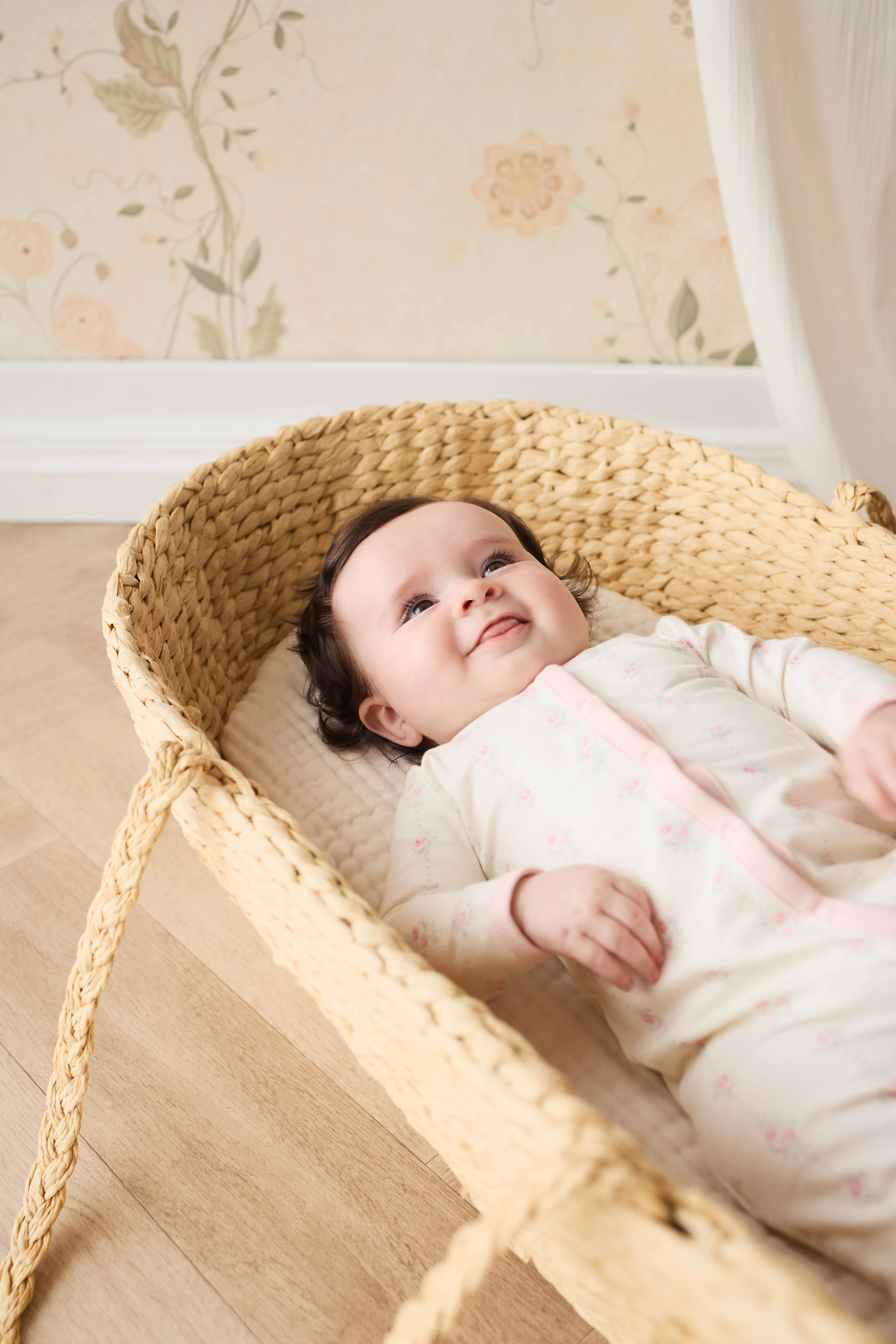 Organic Cotton Murphy Onepiece - Rose Trail