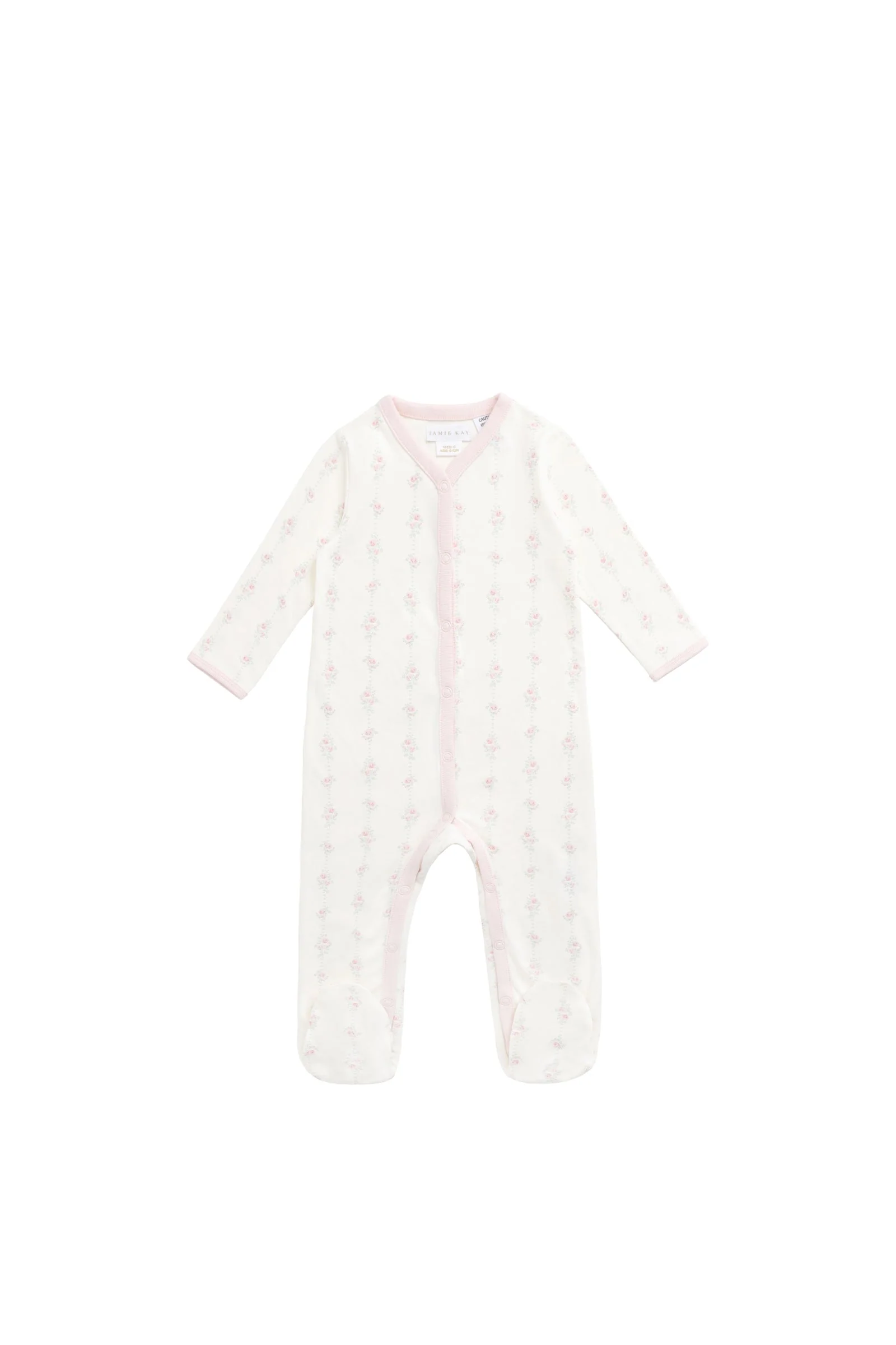 Organic Cotton Murphy Onepiece - Rose Trail - Image 2