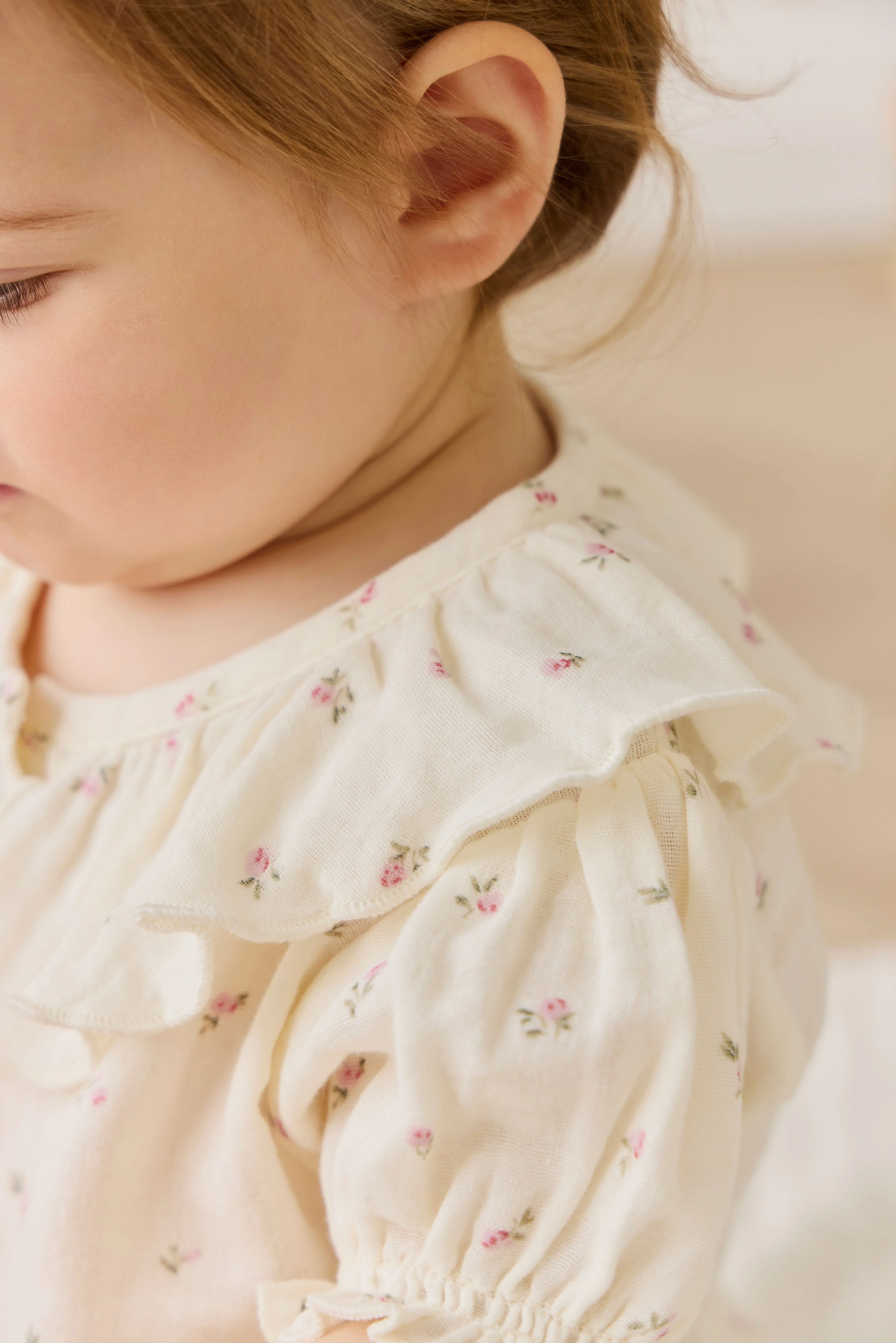Organic Cotton Muslin Alora Top - Willow Rose - Image 5
