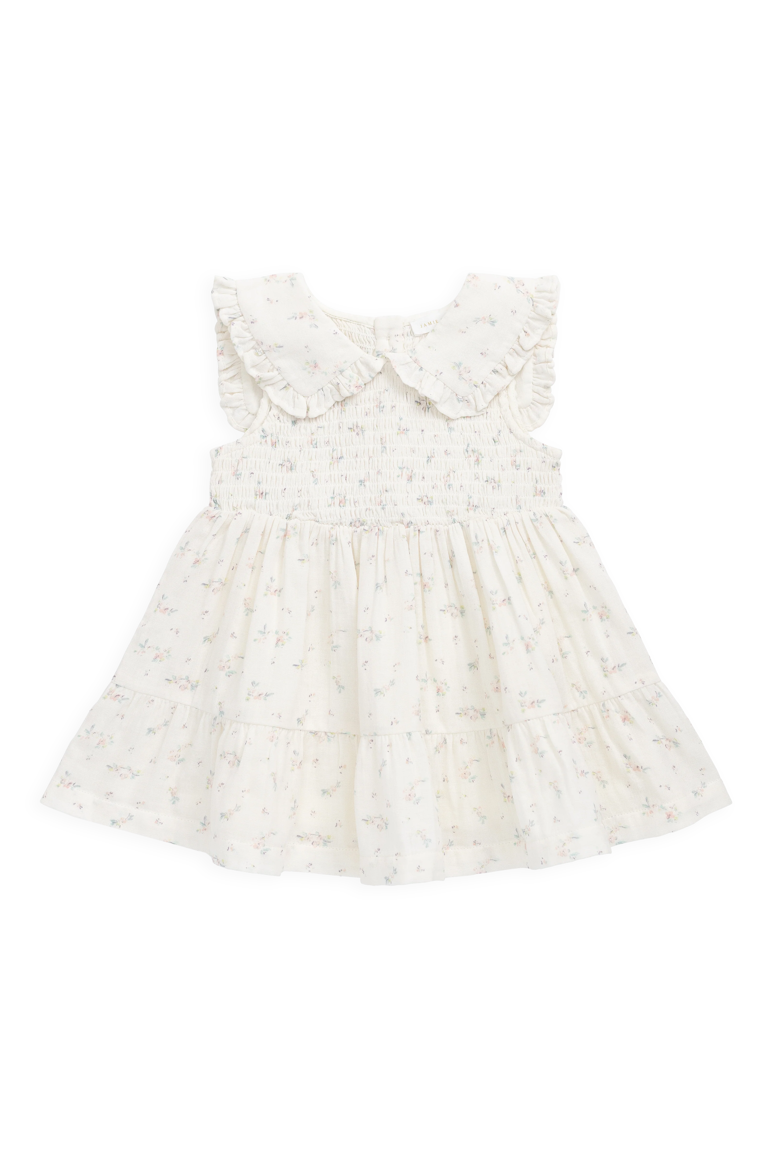 Organic Cotton Muslin Christabel Dress - Solange Snow - Image 3