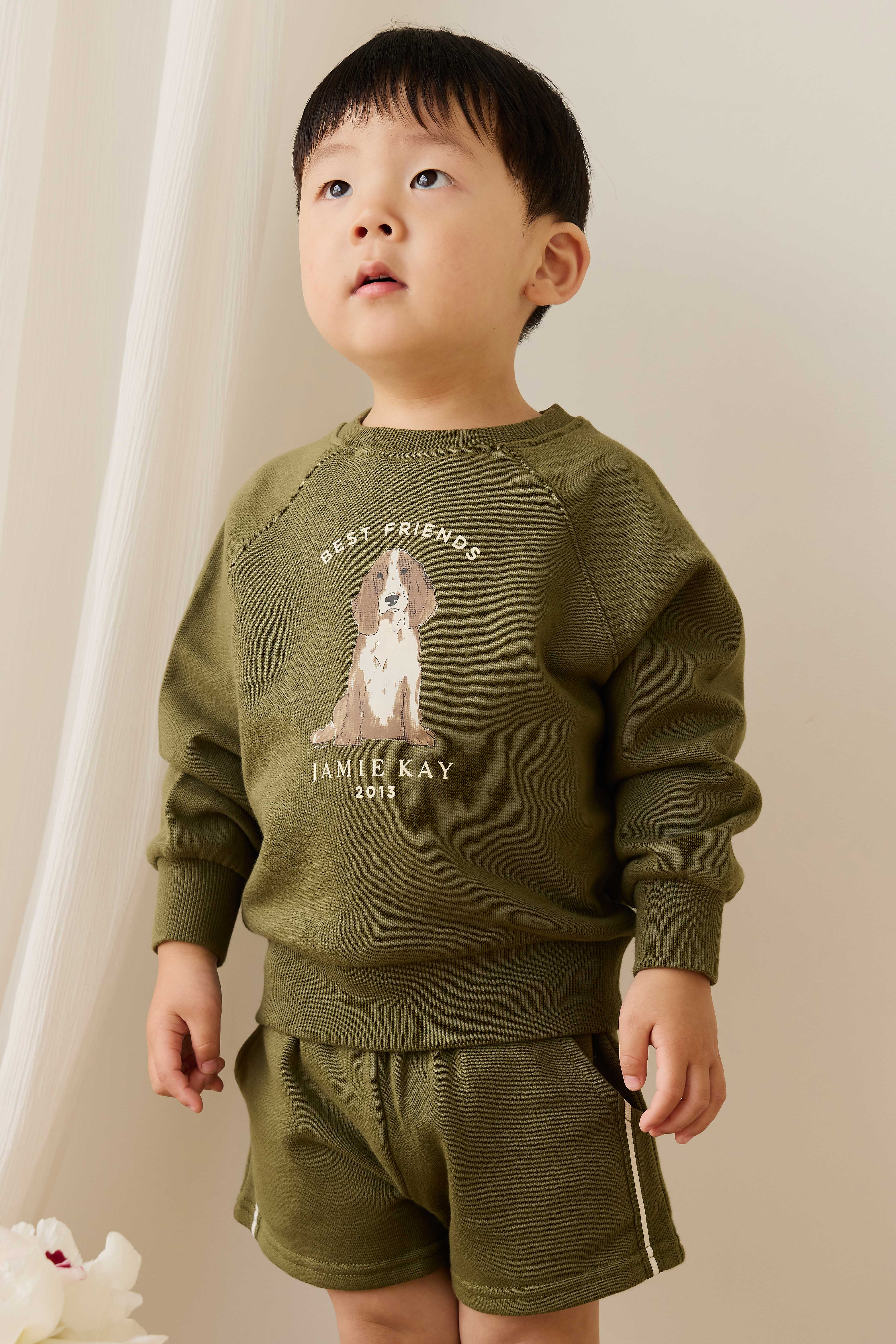 Organic Cotton Nash Short - Sicilian Olive - Image 2