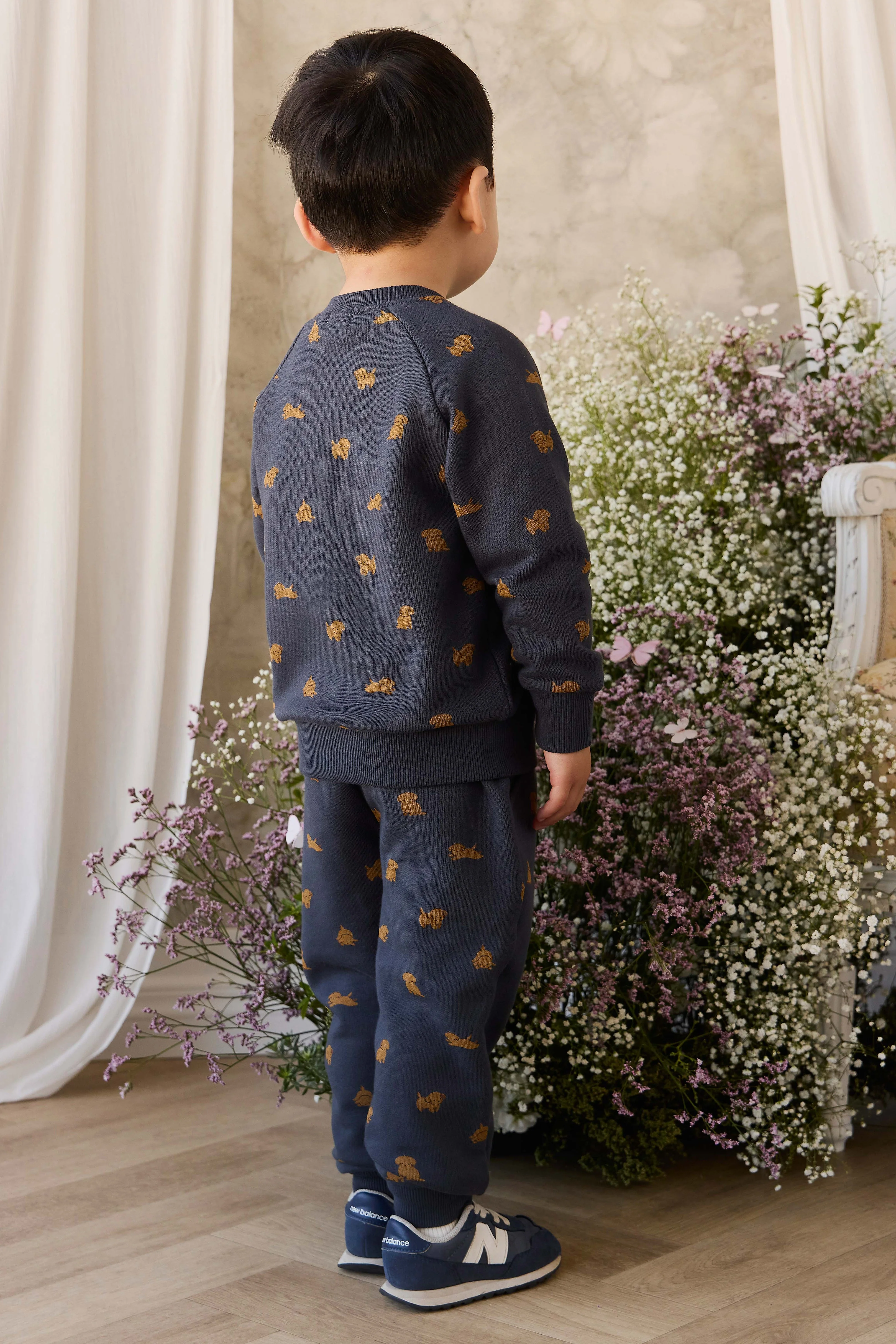 Organic Cotton Nash Track Pant - Playful Milo Captain - Image 5