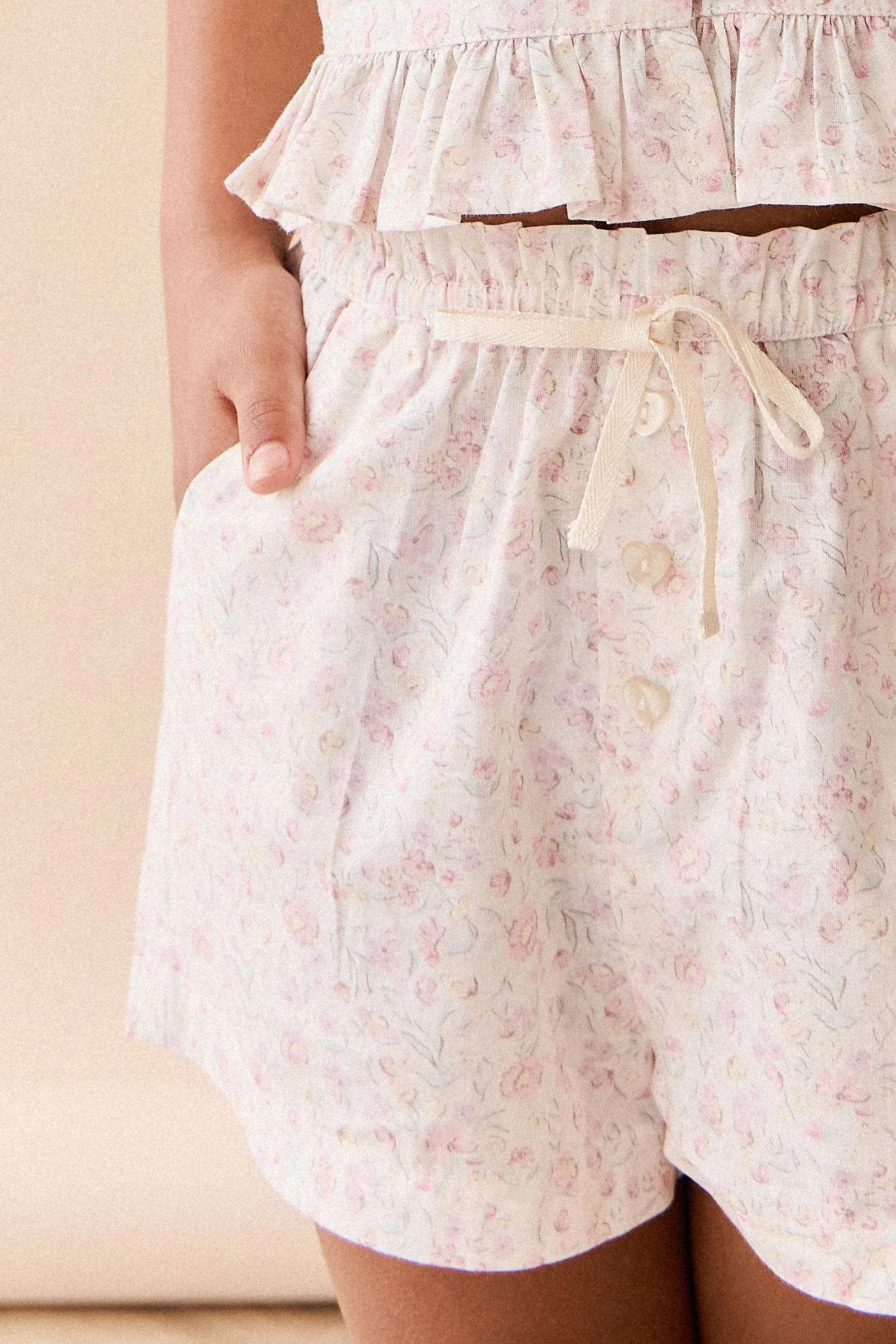 Organic Cotton Neve Short - Grace Floral - Image 2