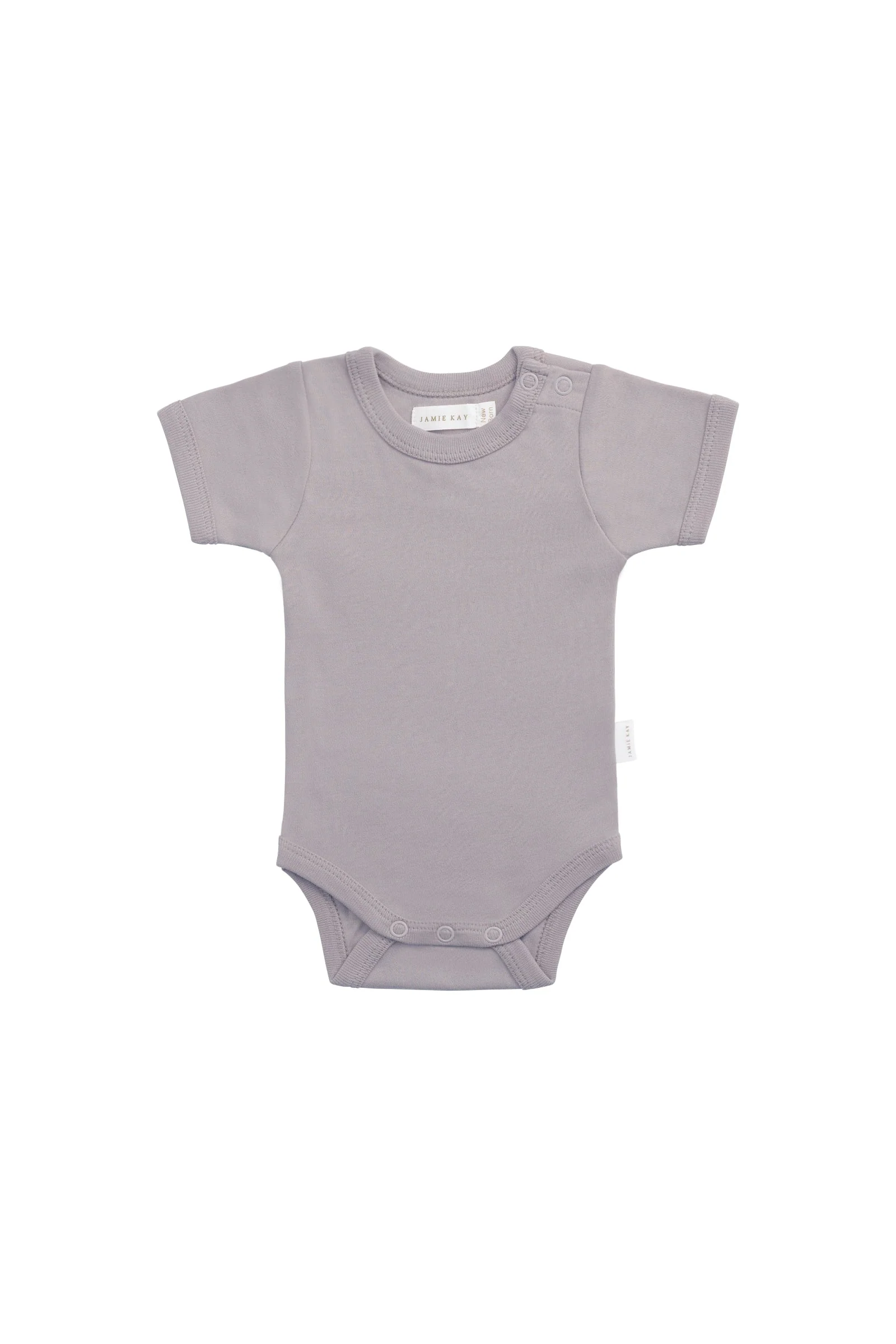Organic Cotton Olsen Tee Bodysuit - Moon