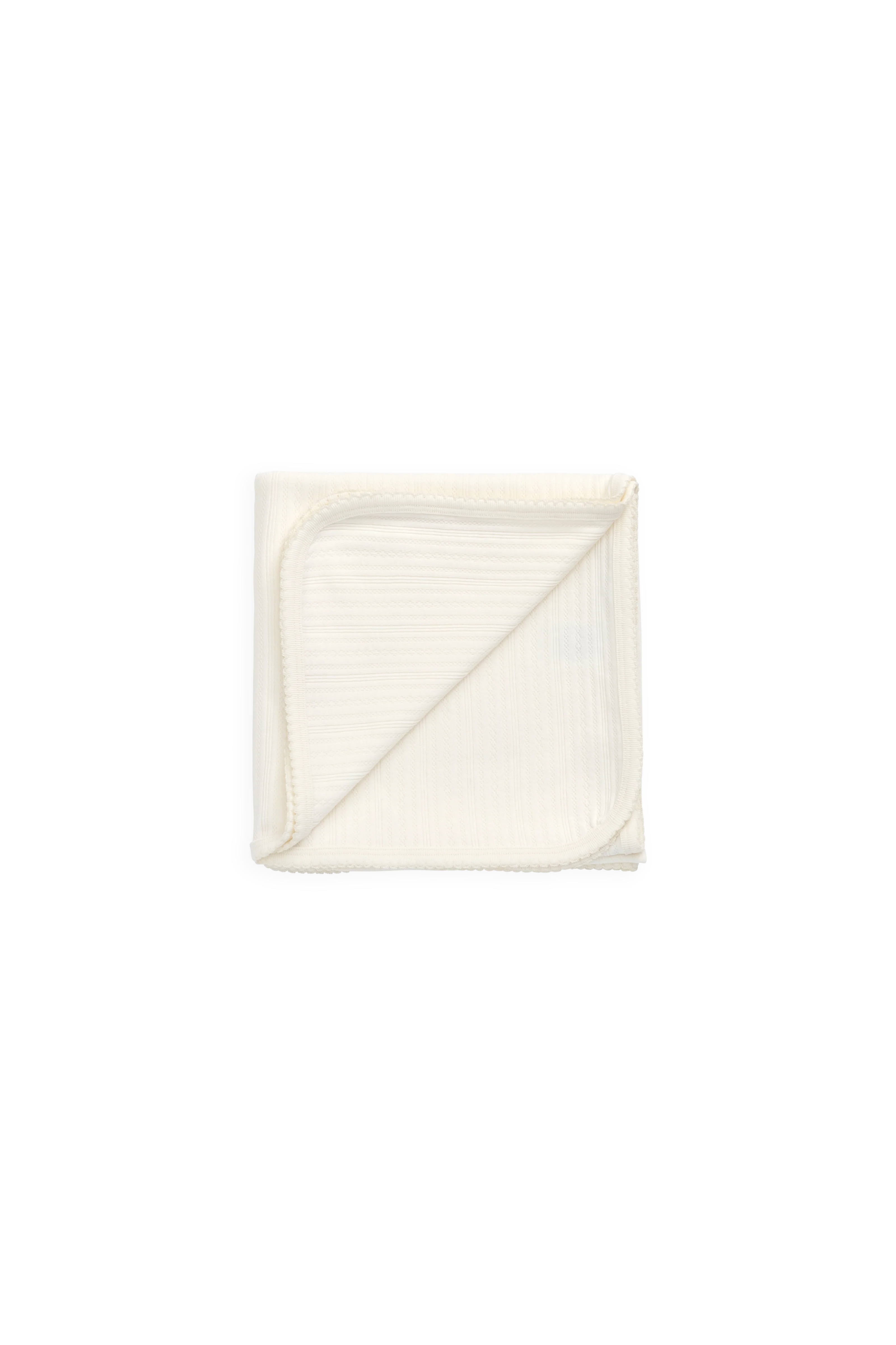 Organic Cotton Pointelle Murphy Wrap - Parchment - Image 5