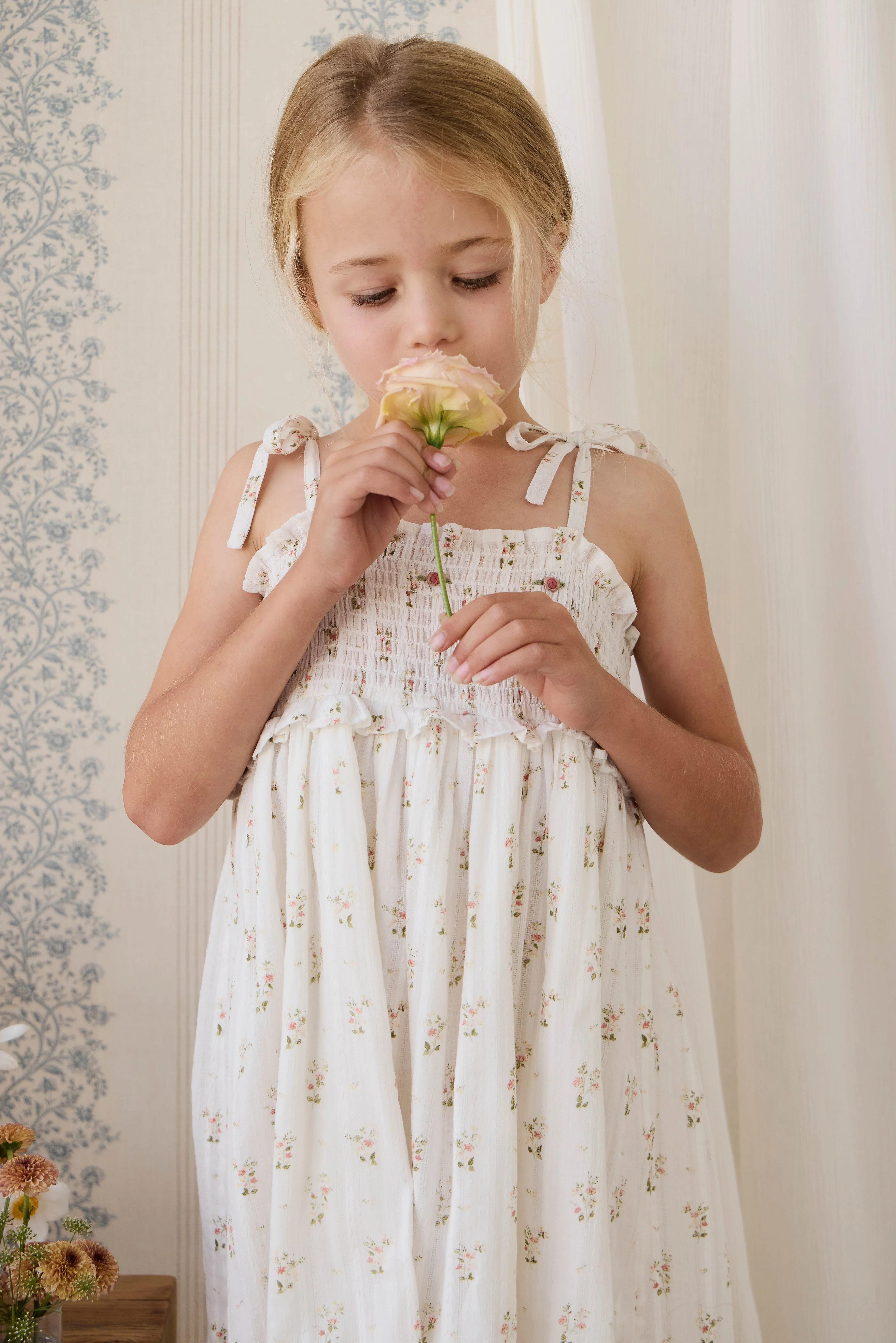 Organic Cotton Saylor Dress - Josepha Egret - Image 4