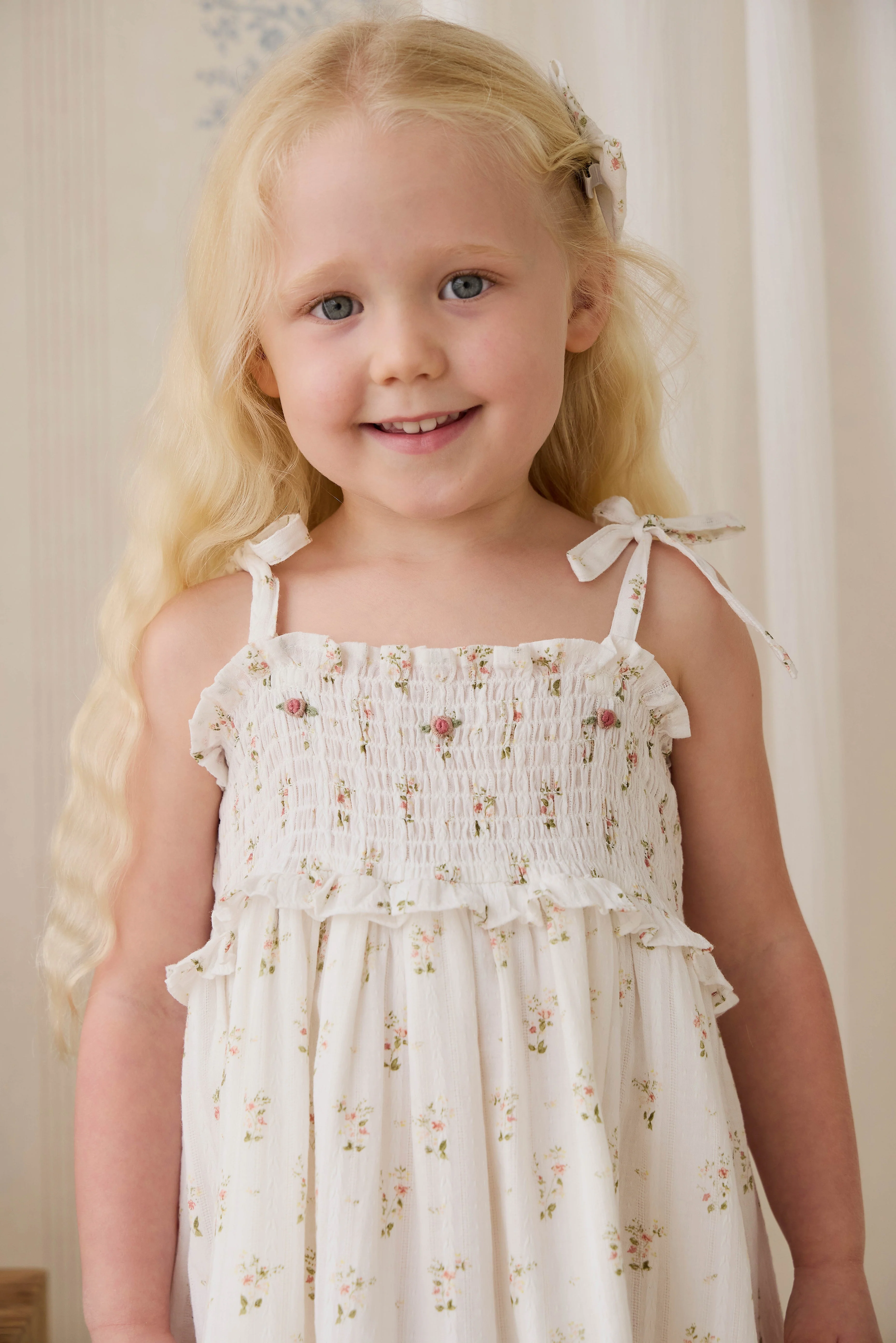 Organic Cotton Saylor Dress - Josepha Egret - Image 5