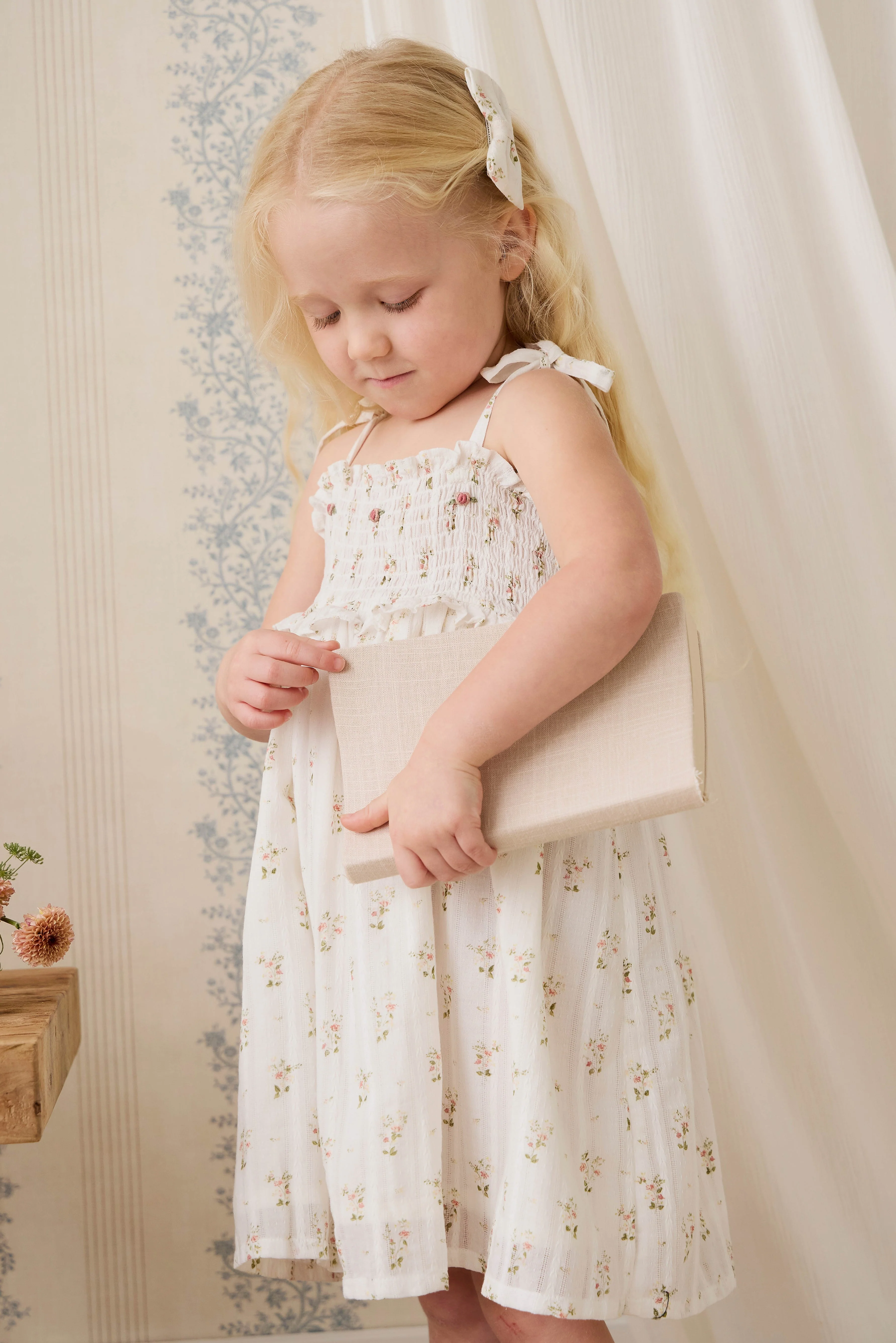 Organic Cotton Saylor Dress - Josepha Egret - Image 7