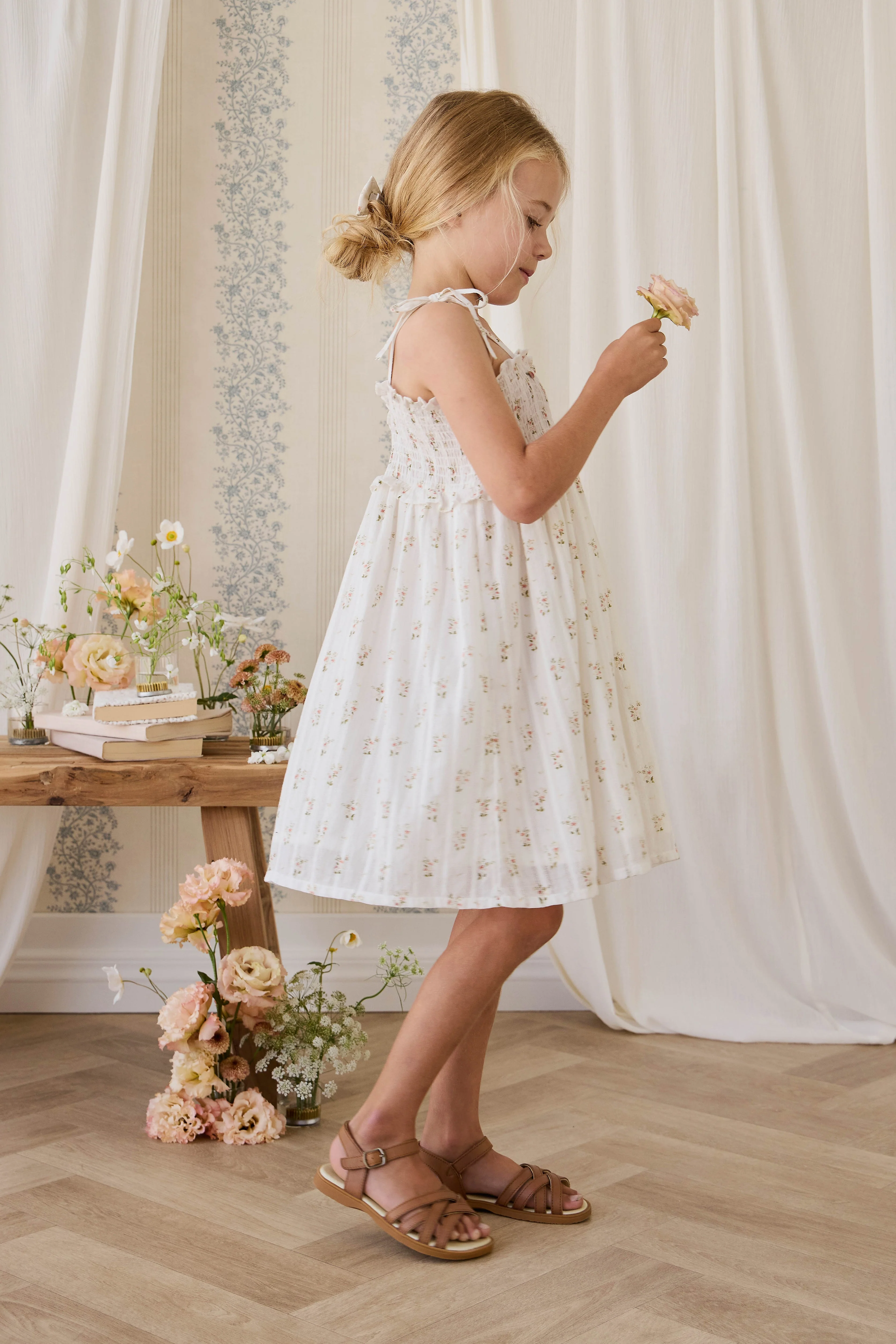Organic Cotton Saylor Dress - Josepha Egret - Image 8