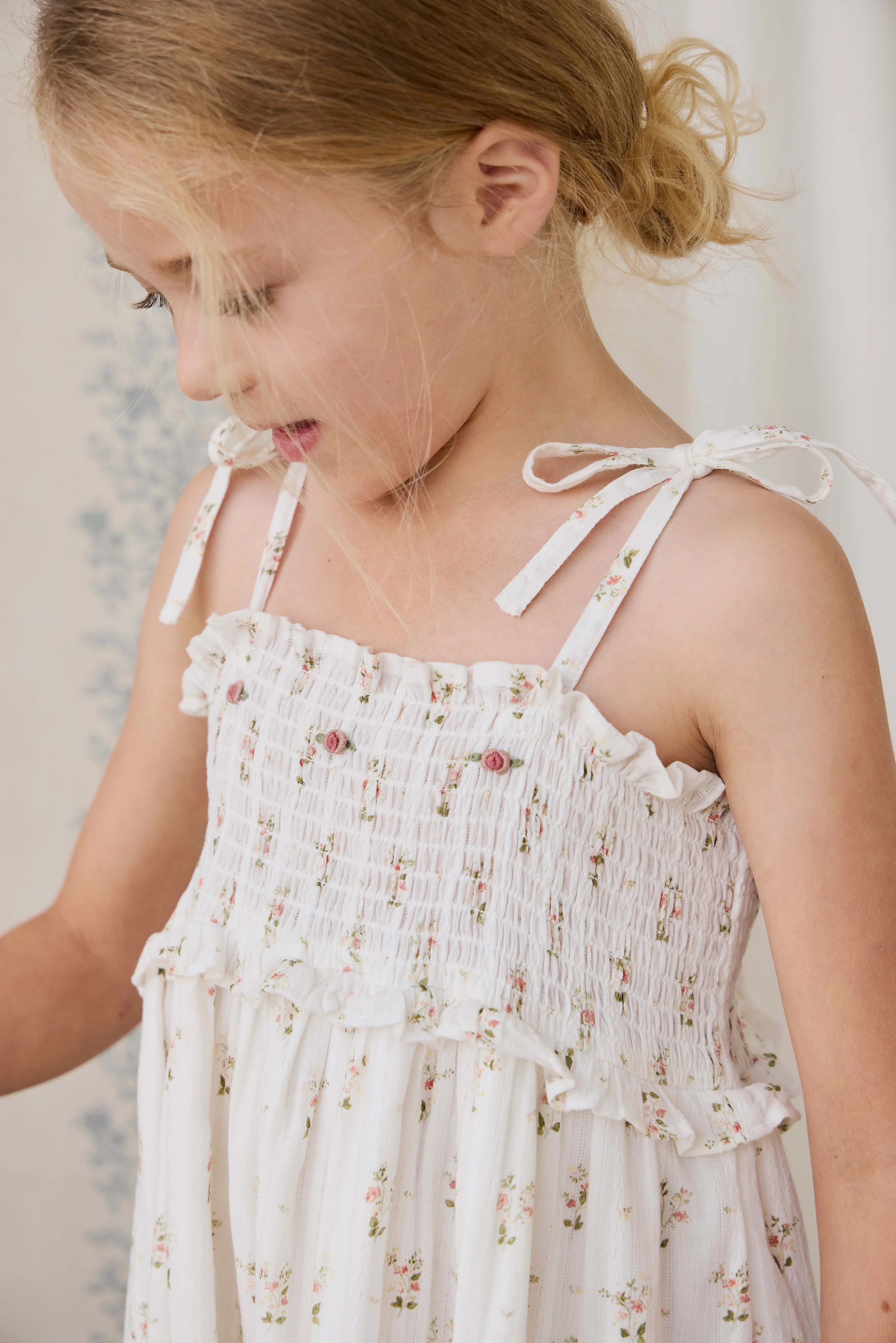 Organic Cotton Saylor Dress - Josepha Egret - Image 9