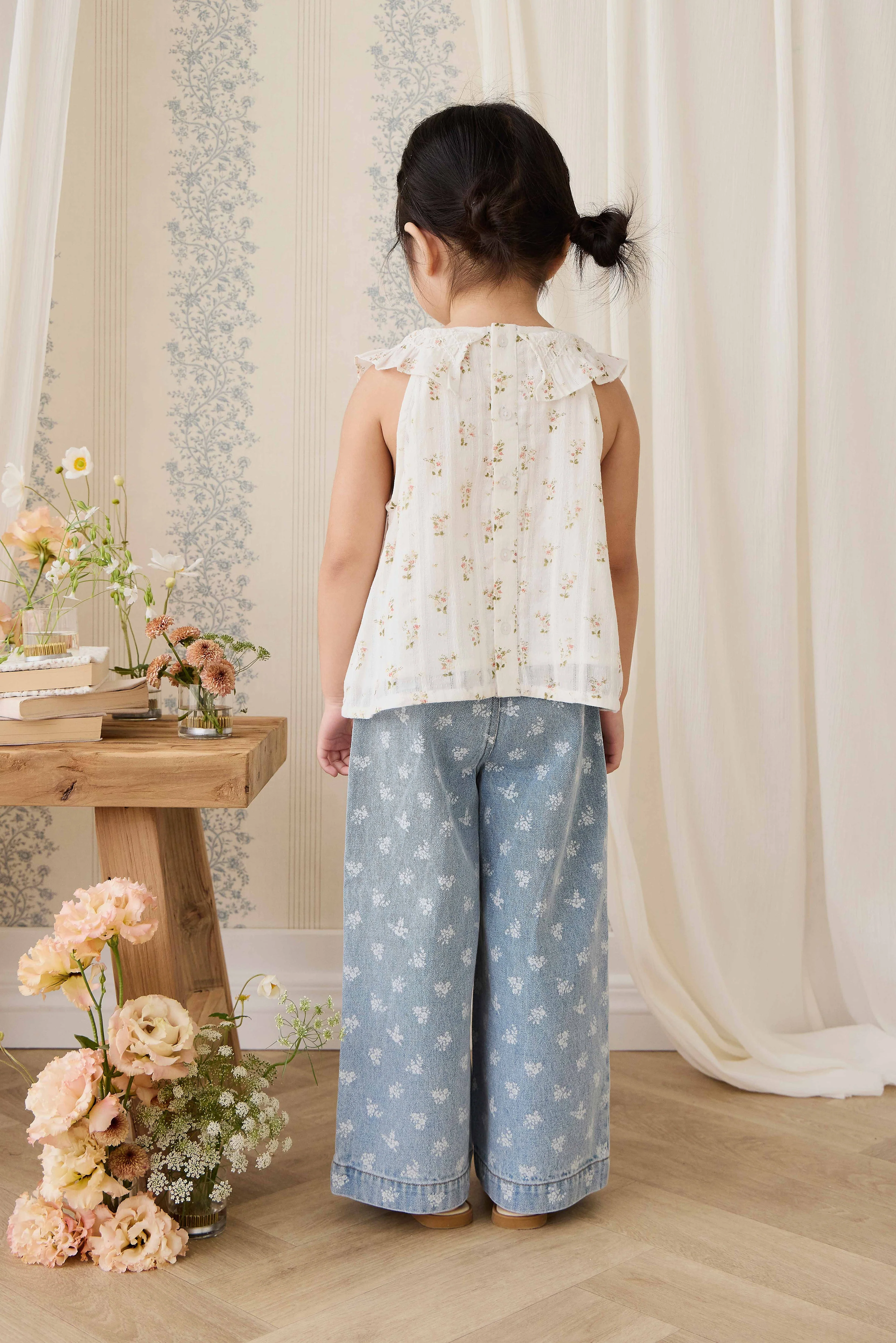 Organic Cotton Saylor Top - Josepha Egret - Image 9