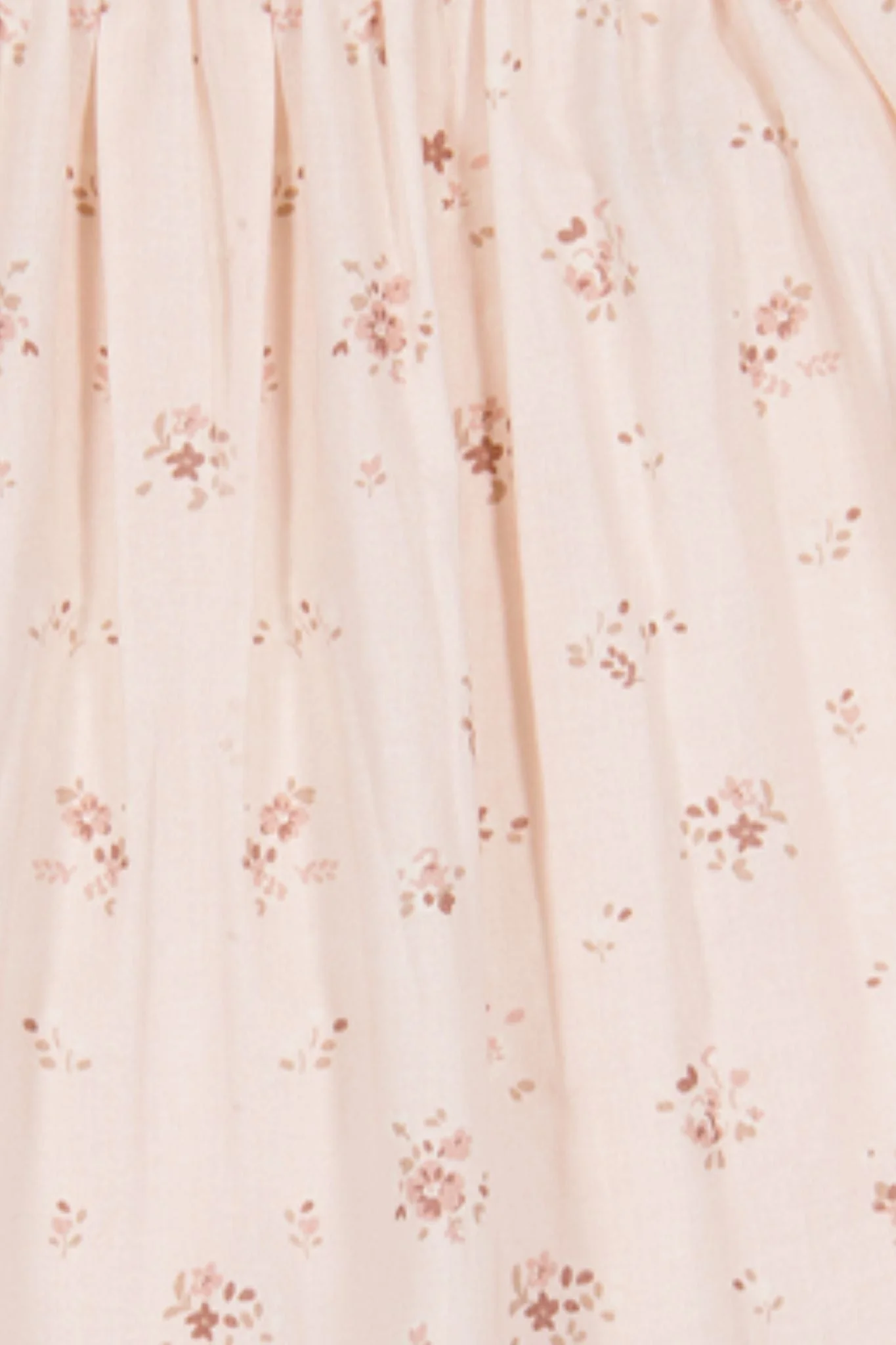 Organic Cotton Voile Bow - Petite Fleur Soft Peony - Image 2