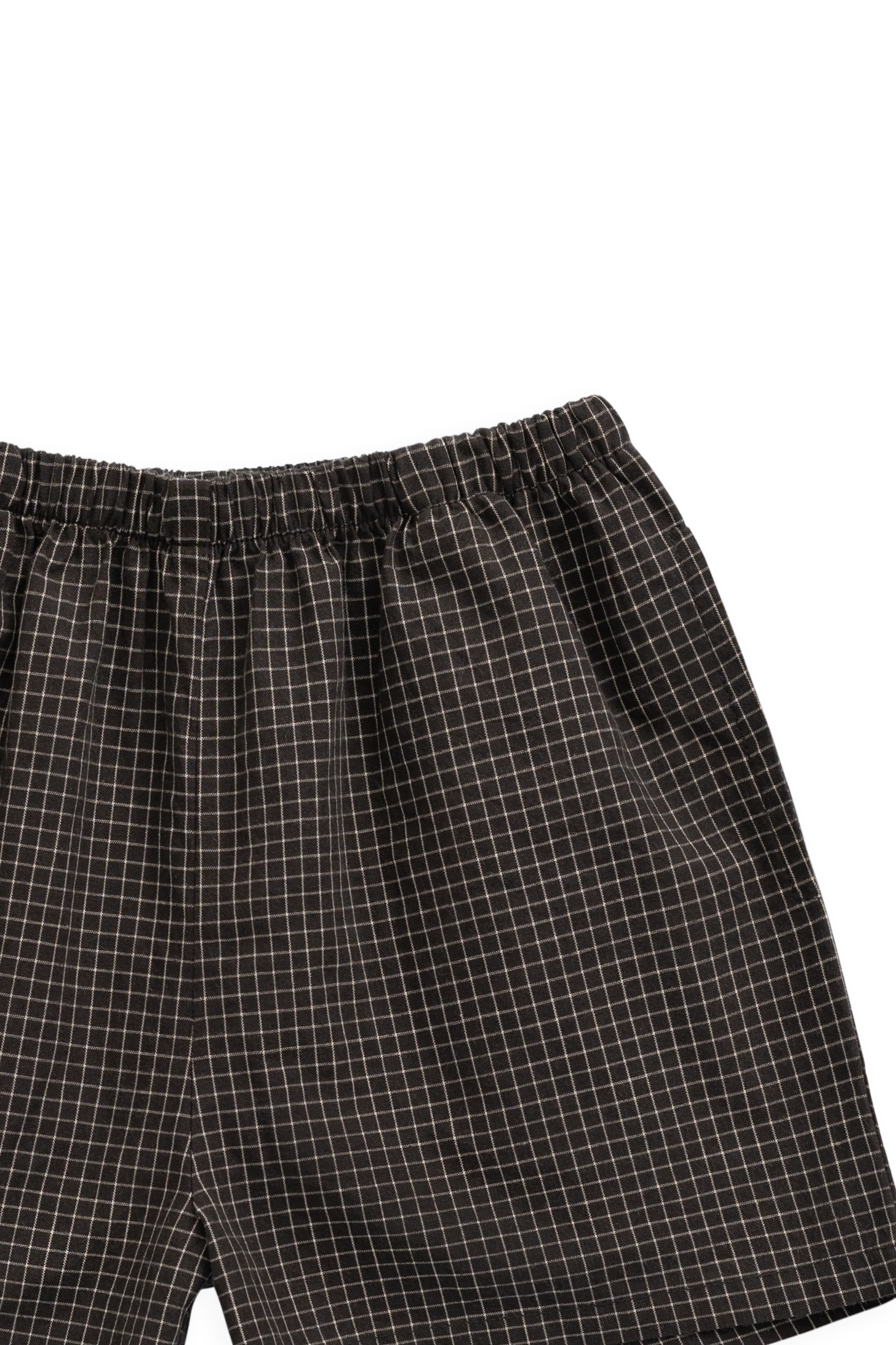 Organic Cotton Wilder Short - Basalt Grid - Image 7