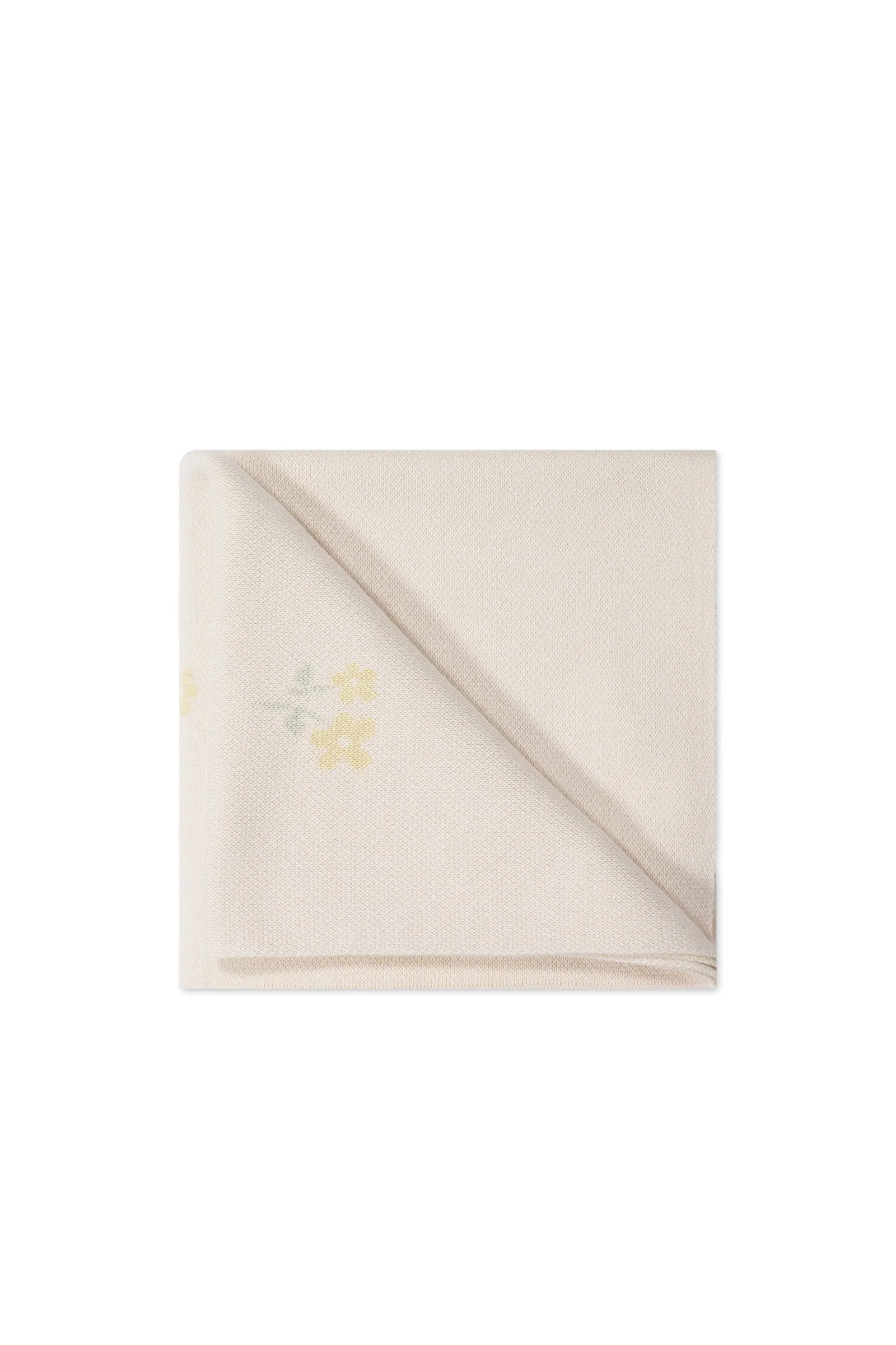 Pauline Blanket - Chamomile Jacquard