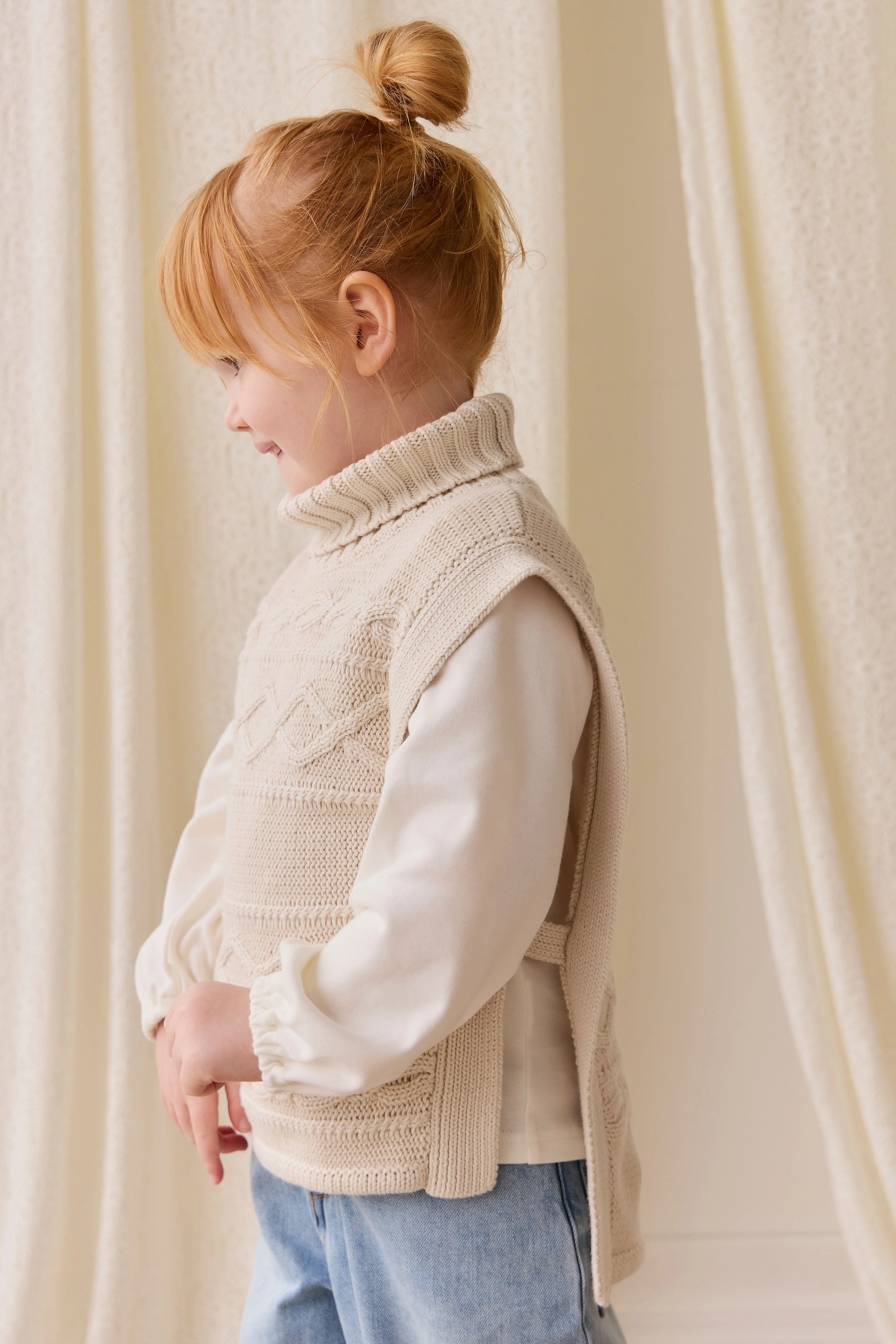 Pima Cotton Augustine Top - Parchment