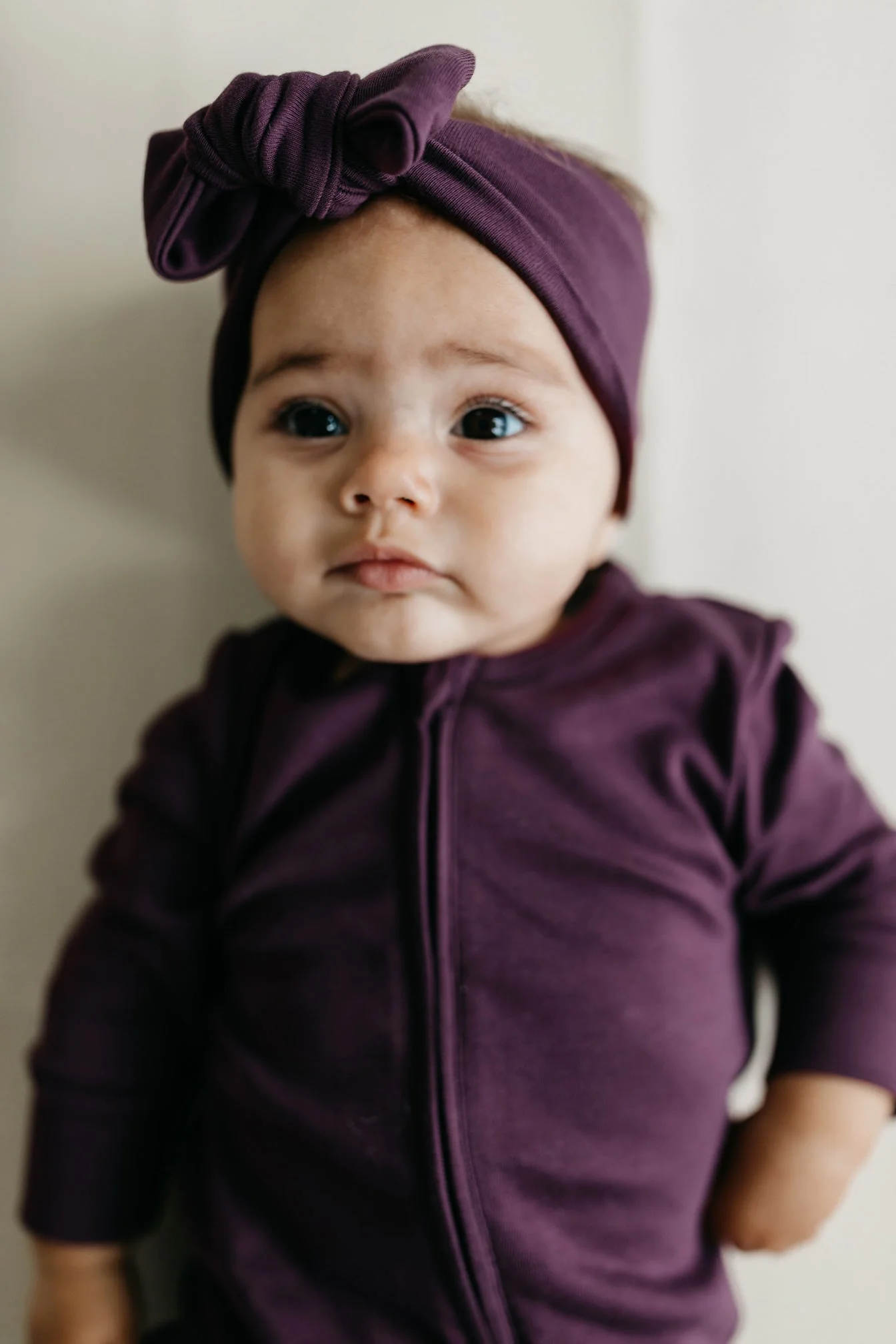Pima Cotton Headband - Sugar Plum - Image 3