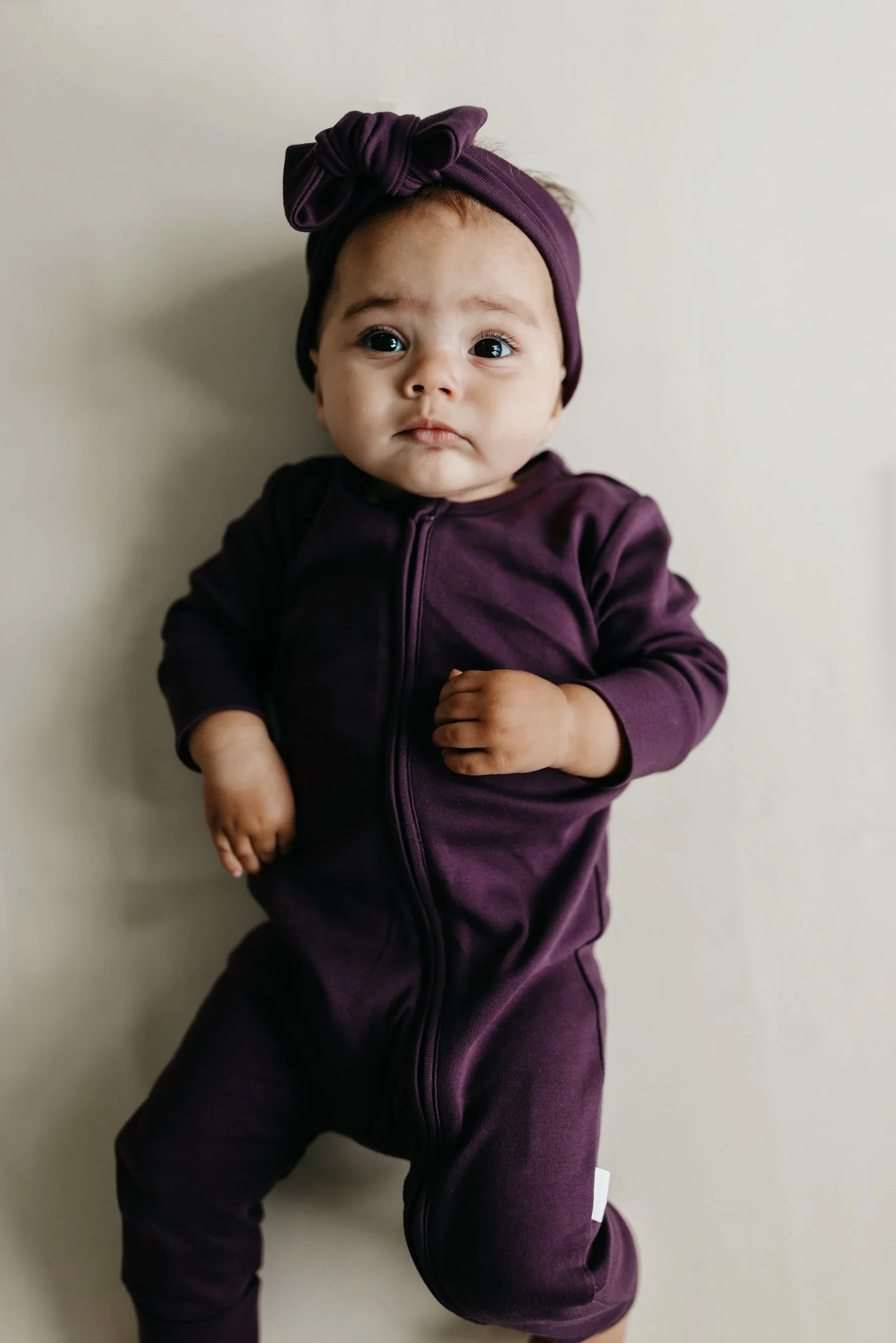 Pima Cotton Headband - Sugar Plum - Image 4