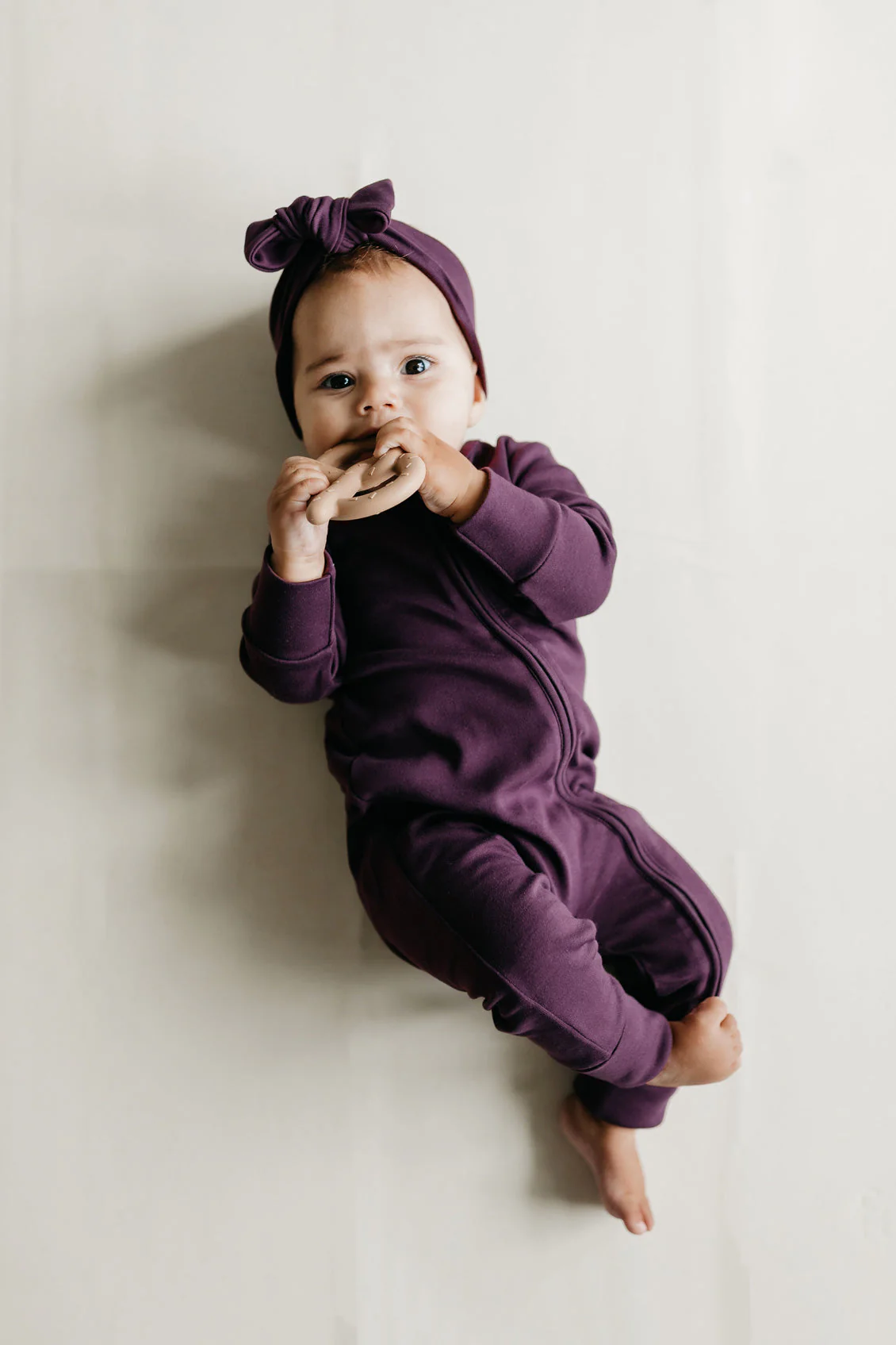 Pima Cotton Headband - Sugar Plum - Image 6