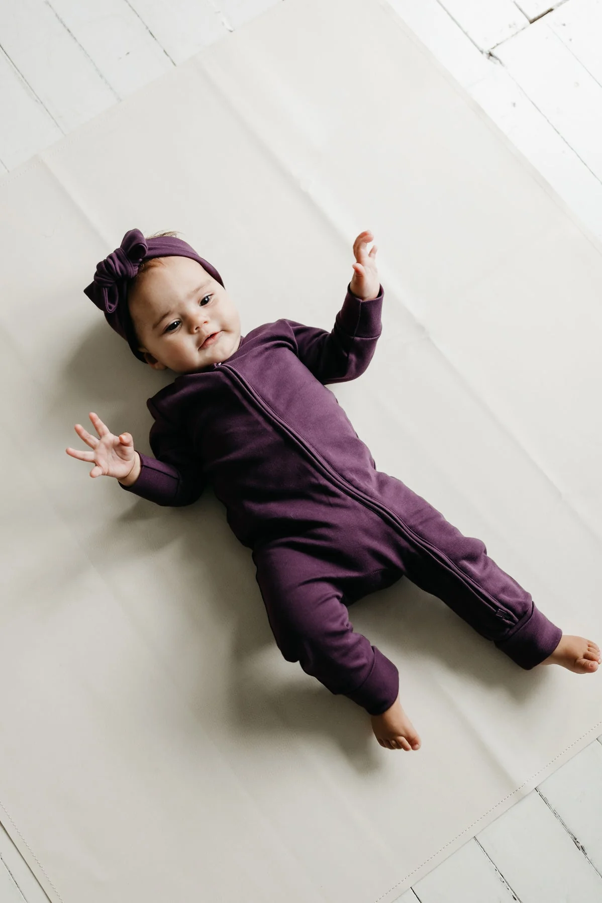 Pima Cotton Headband - Sugar Plum - Image 8