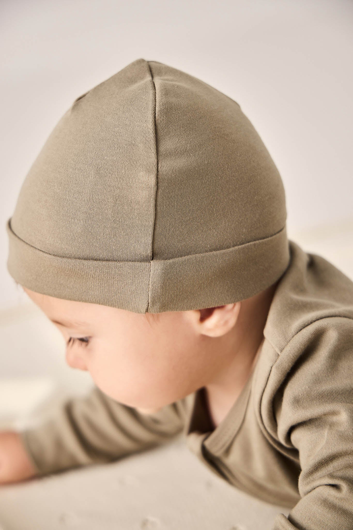 Pima Cotton Marley Beanie - Vert - Image 3