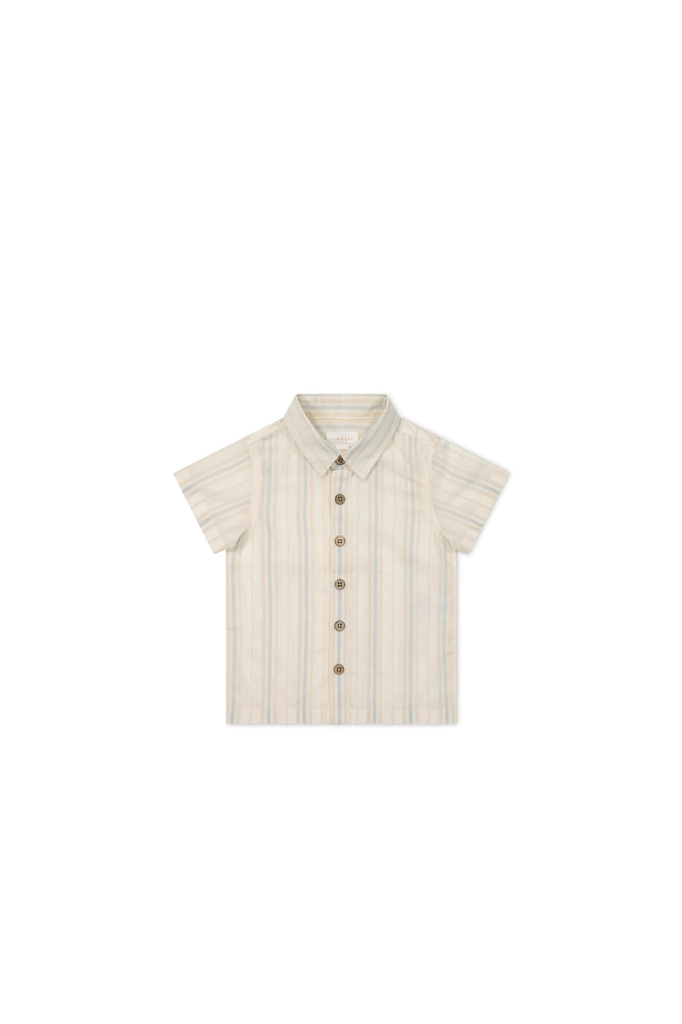 Quentin Shirt - Coastal Stripe Cloud - Image 2