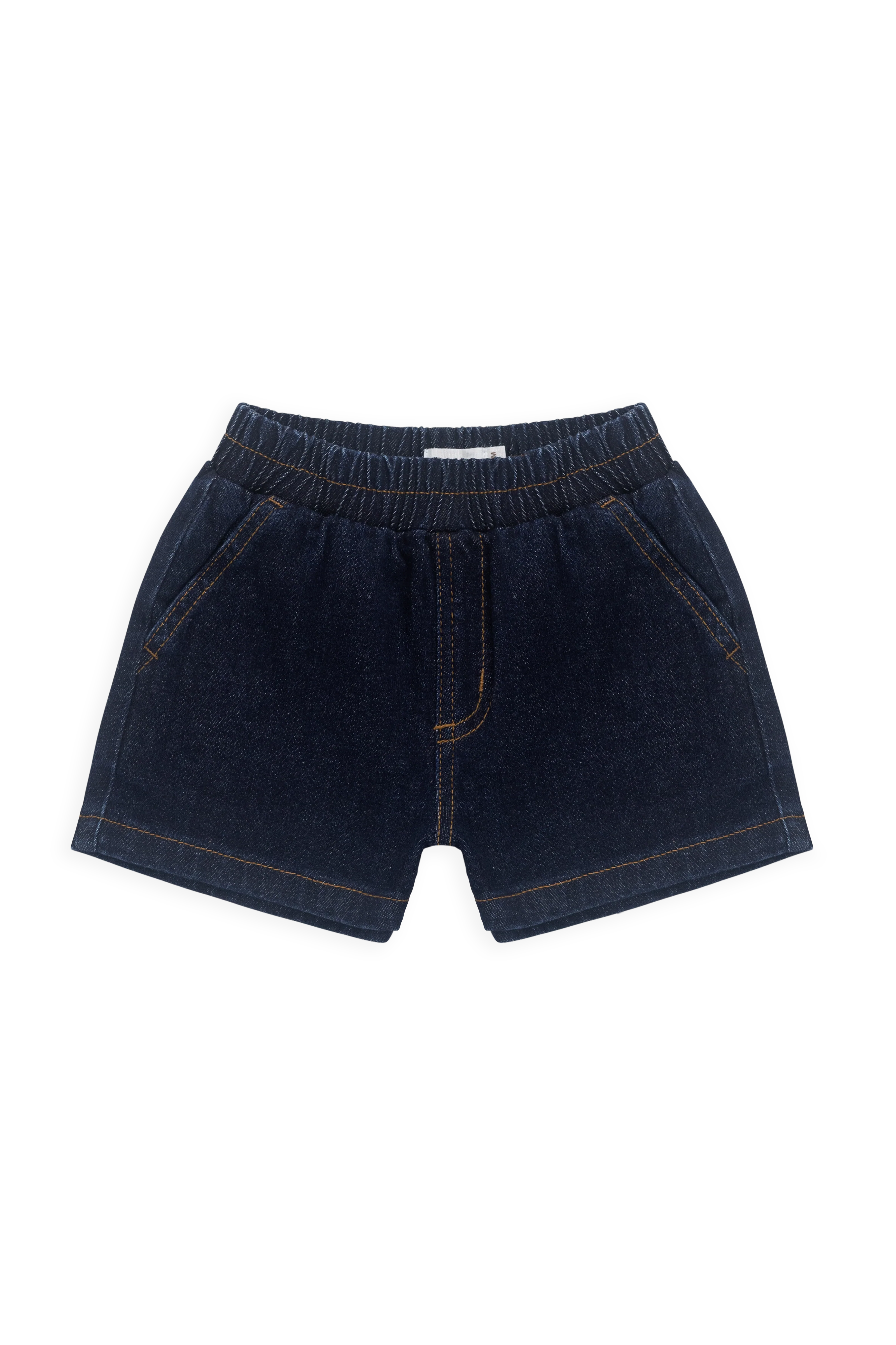 Reid Denim Short-Mid Indigo Denim