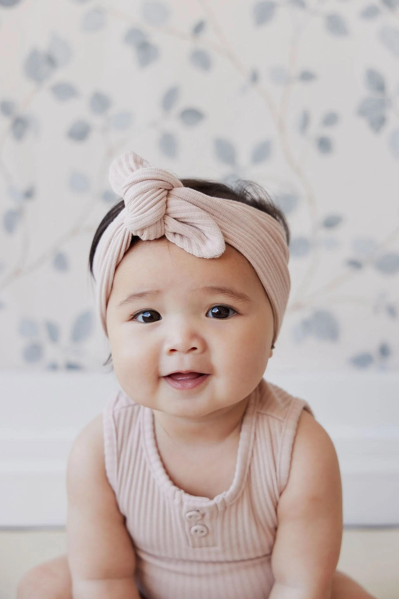 Rib Headband - Whisper Pink - Image 6