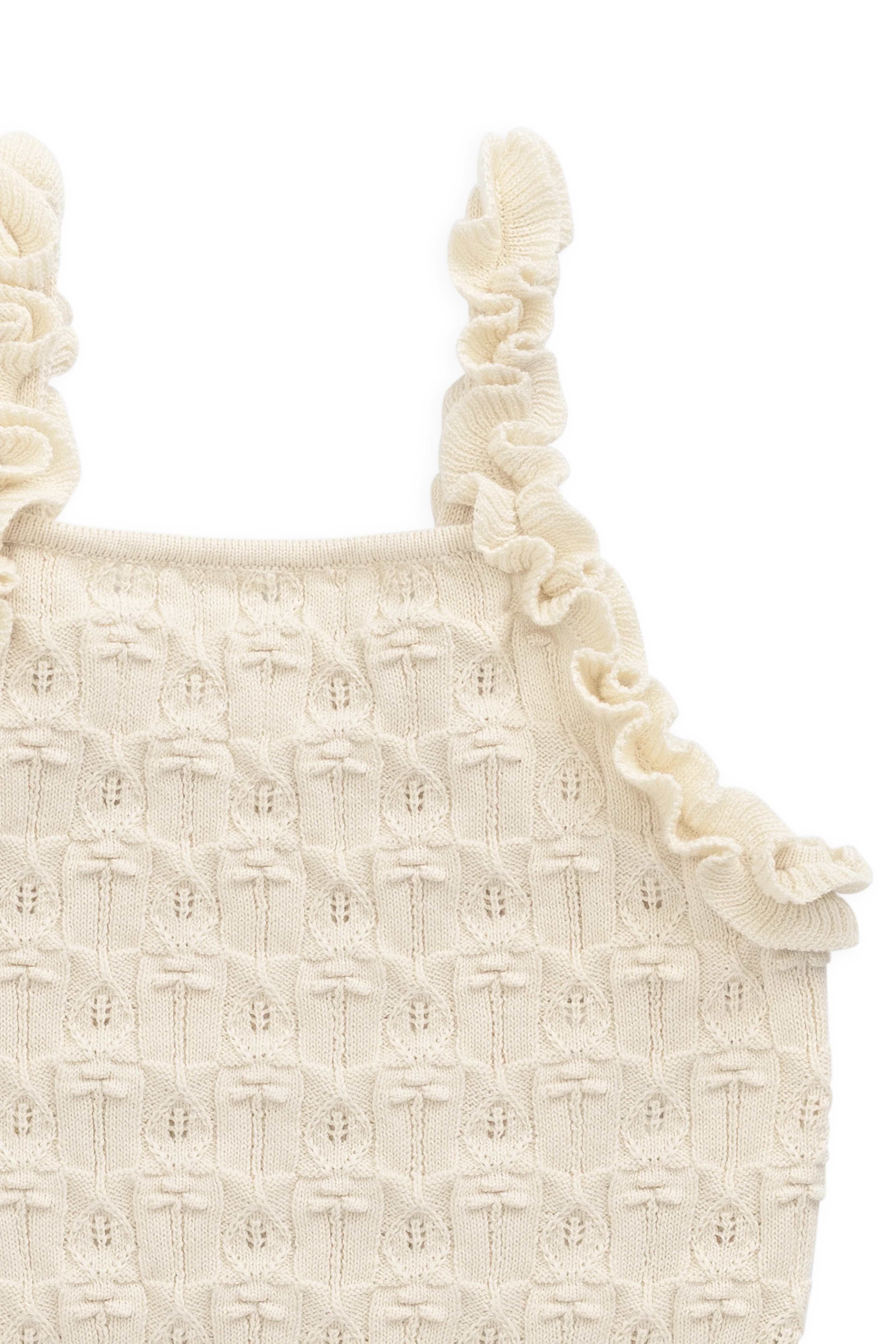 Sammy Knitted Top - Vanilla - Image 15