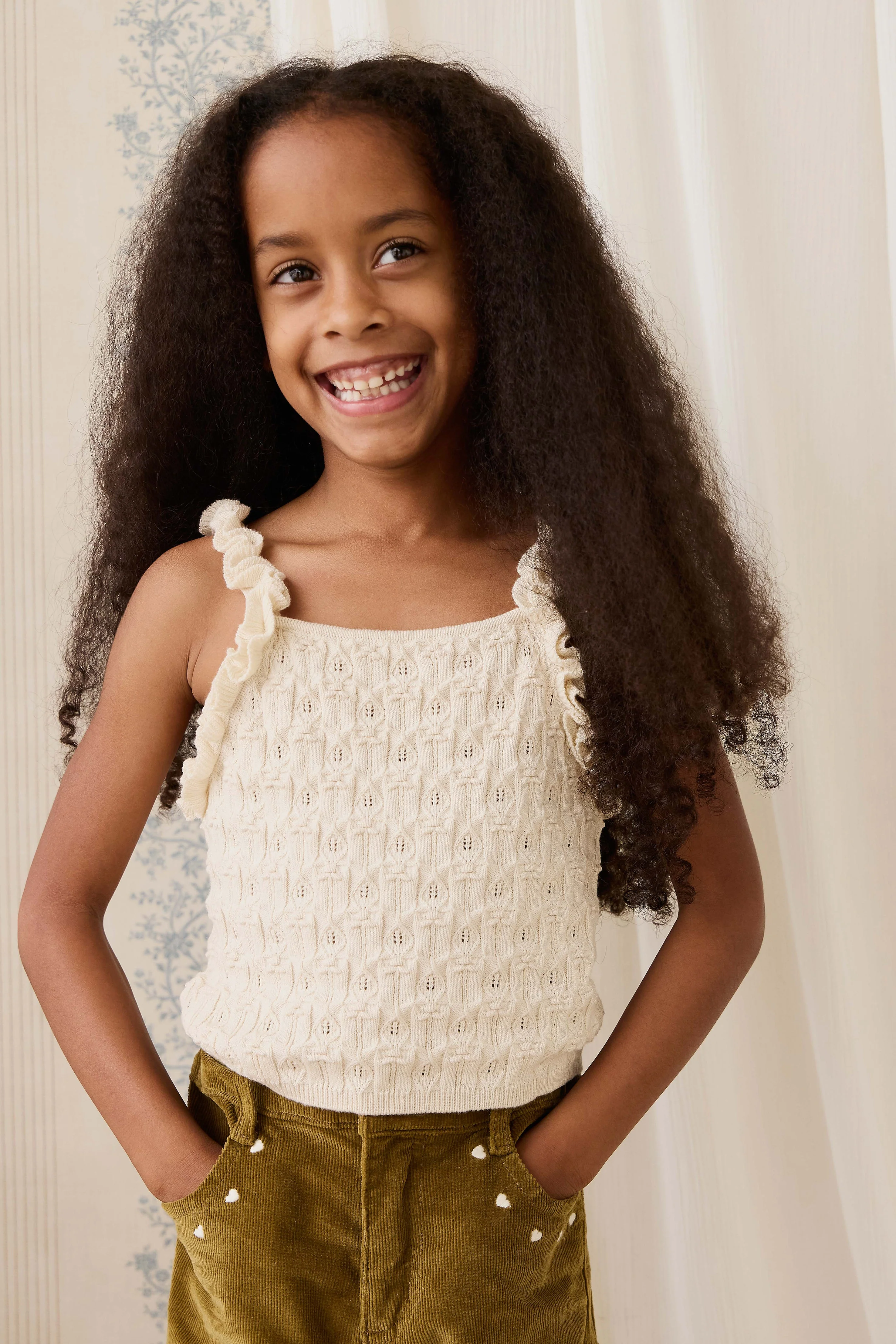 Sammy Knitted Top - Vanilla - Image 9