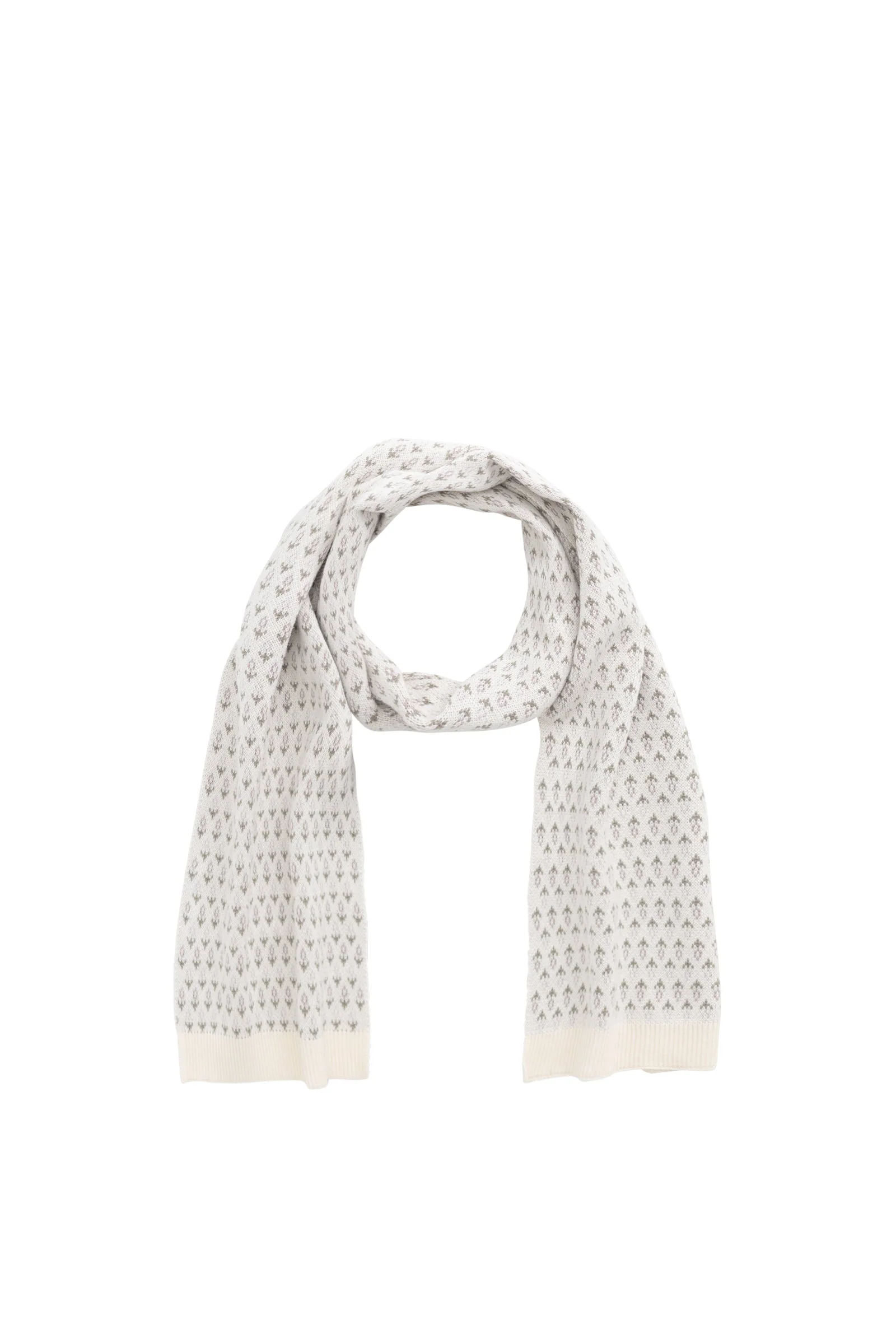 Savannah Jacquard Scarf - Sheer Pink