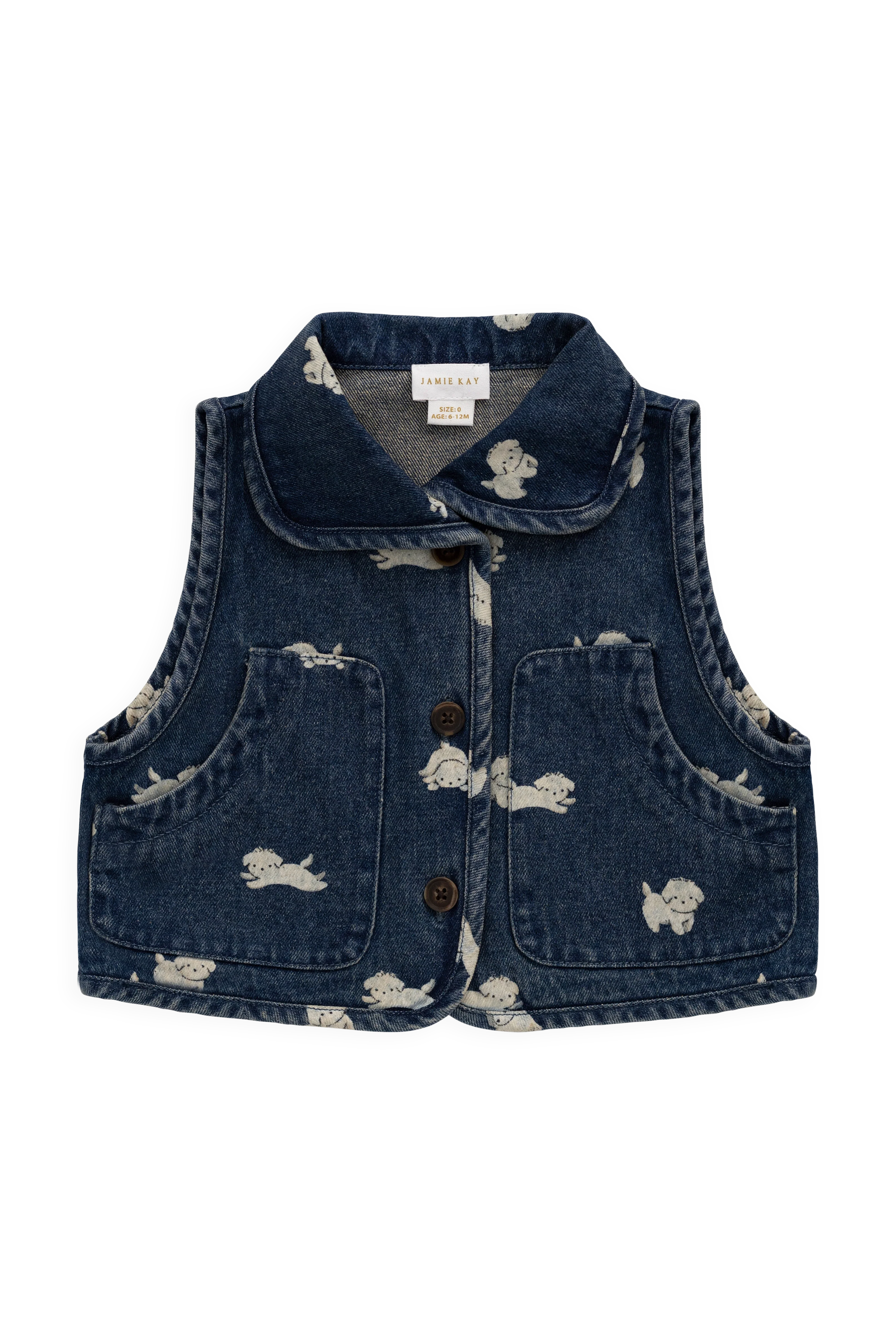 Sutton Denim Vest - Finnegan Denim