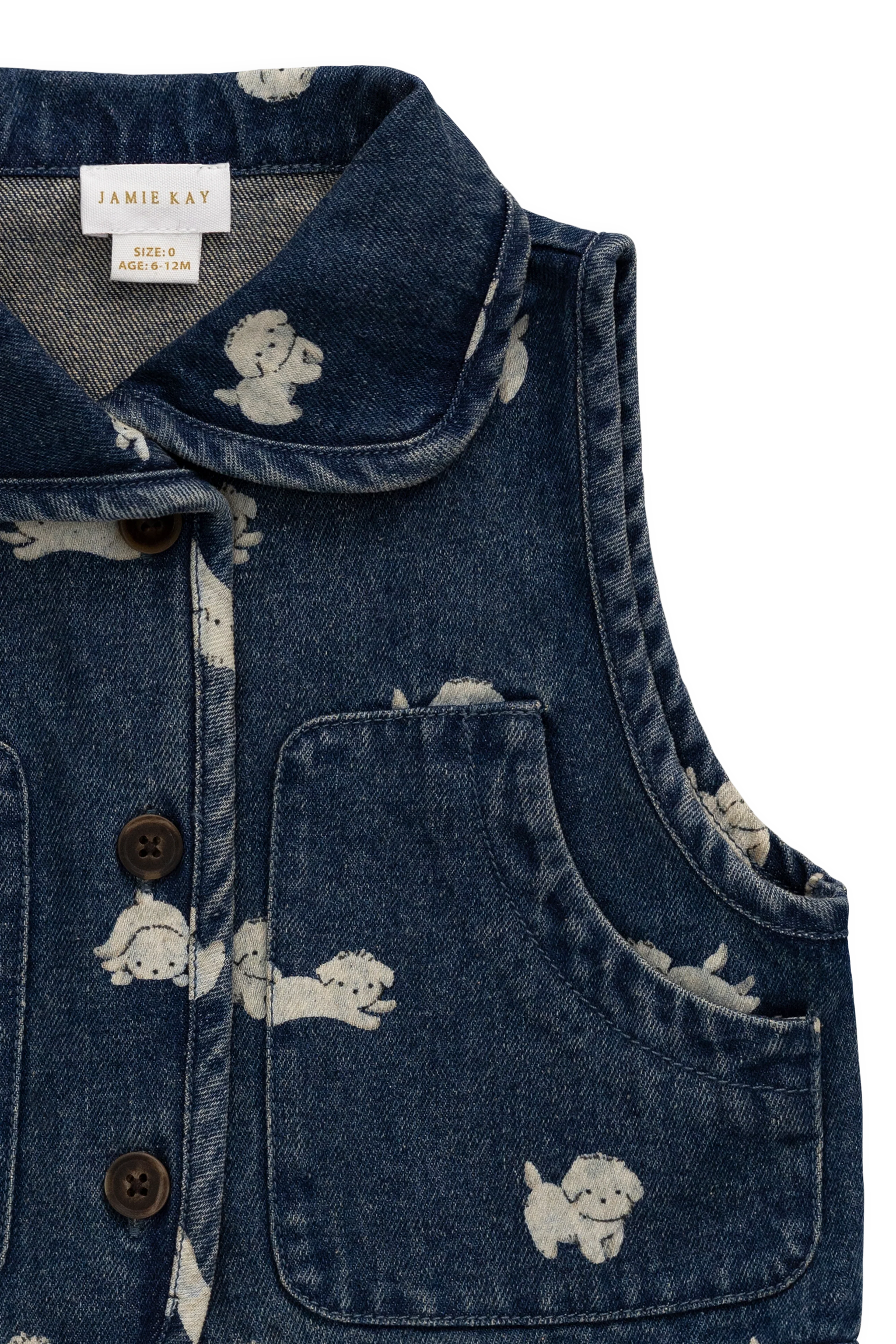 Sutton Denim Vest - Finnegan Denim - Image 8